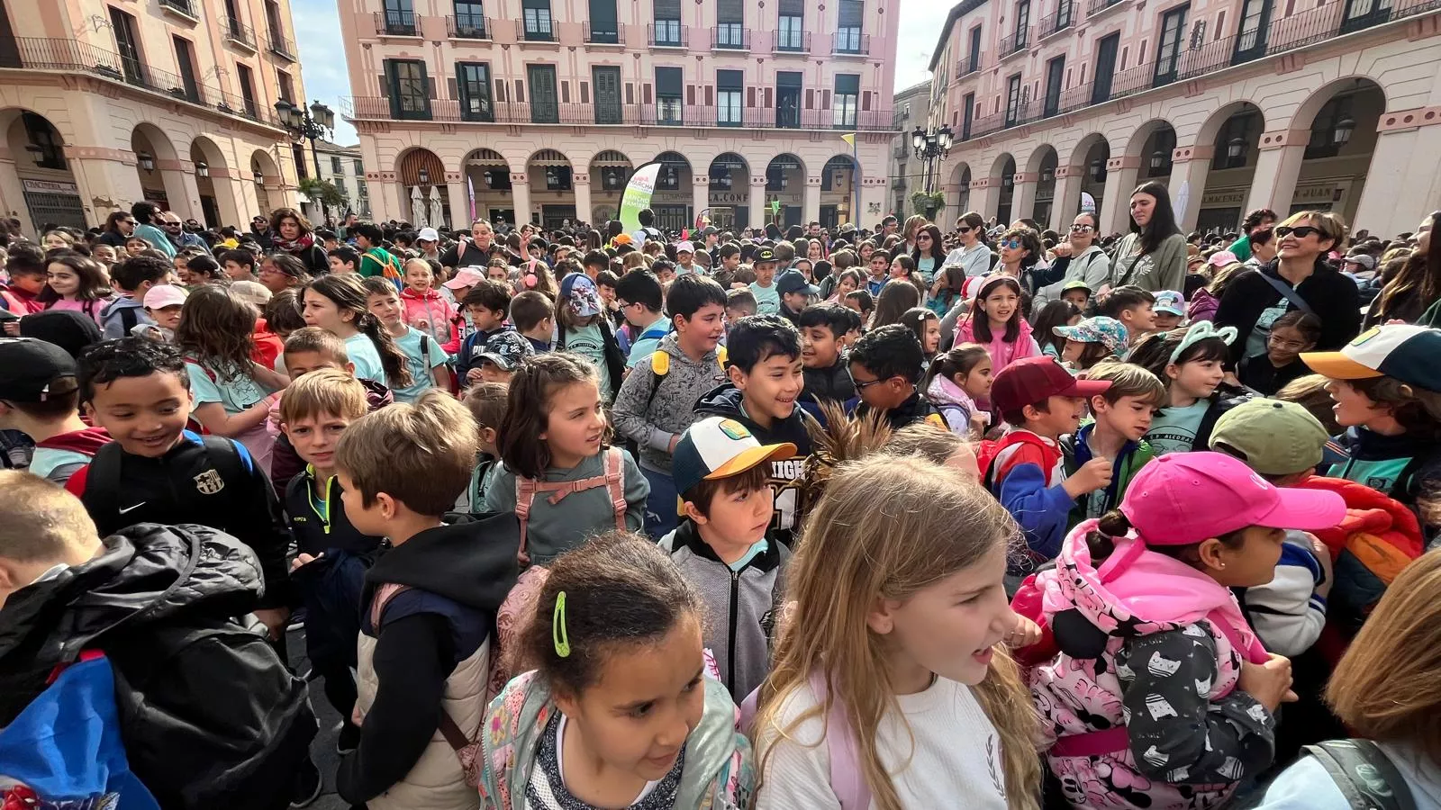 Mini Marcha Aspace en Huesca. Foto Mercedes Manterola