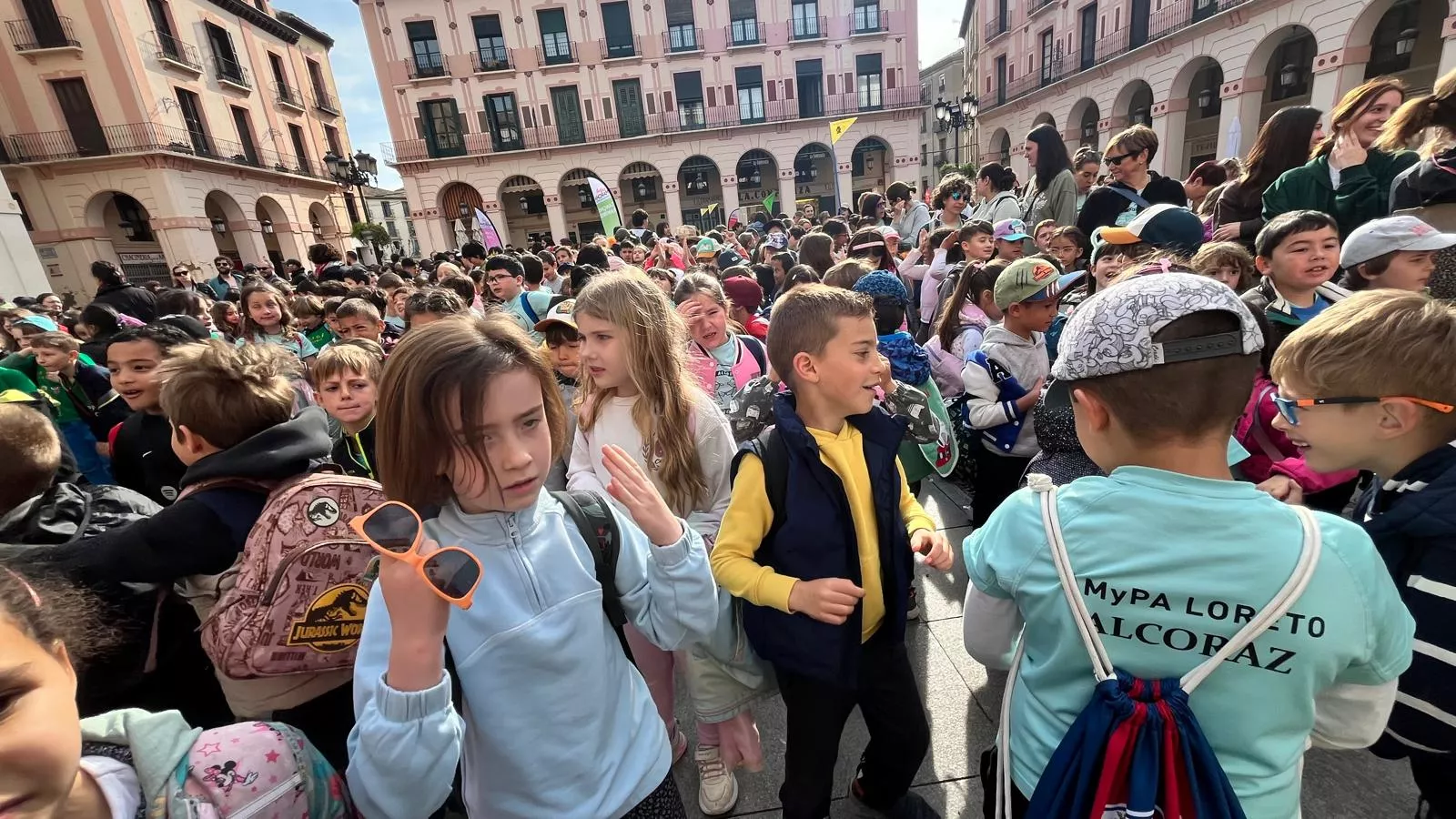 Mini Marcha Aspace en Huesca. Foto Mercedes Manterola
