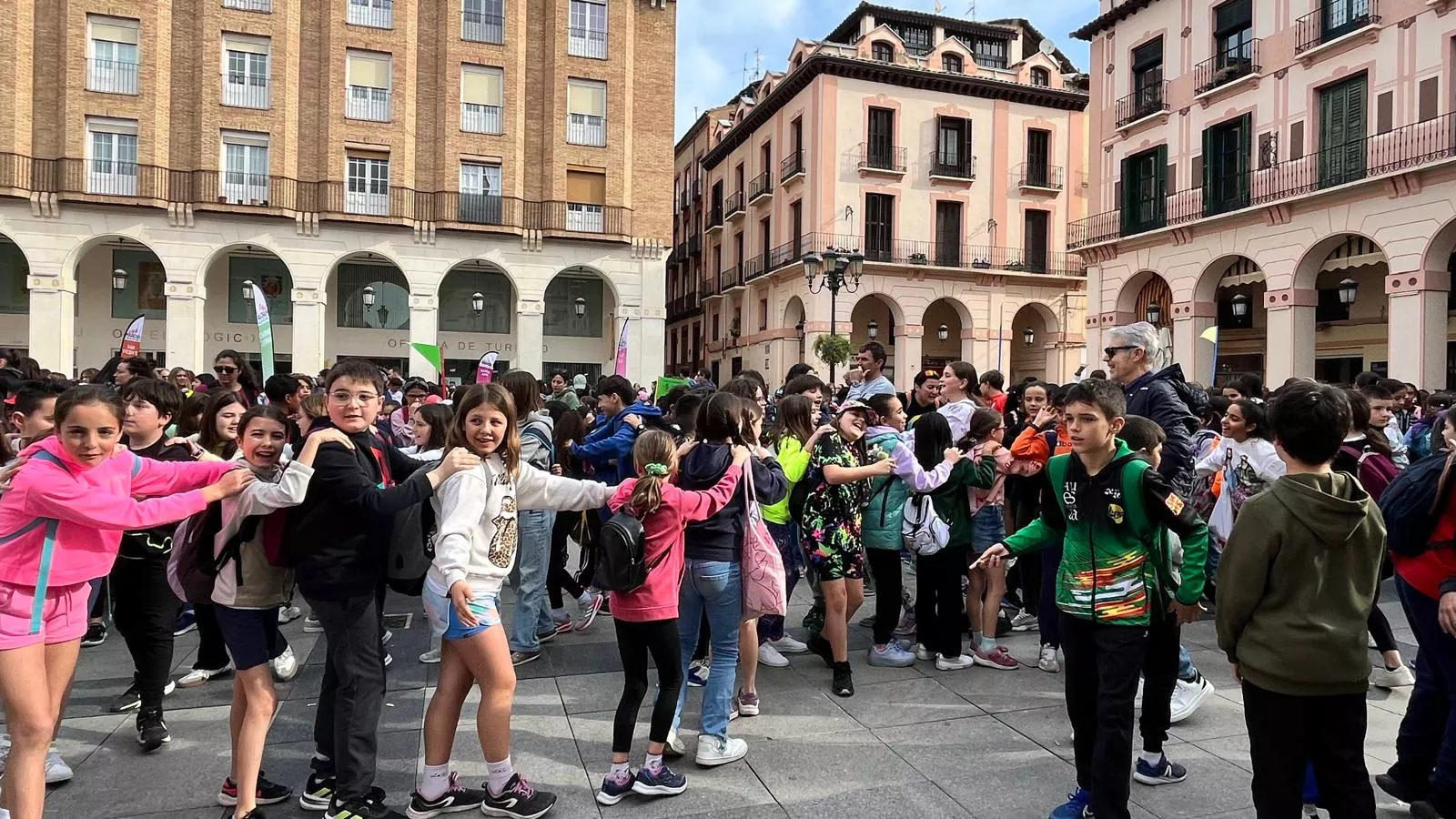 Mini Marcha Aspace en Huesca. Foto Mercedes Manterola