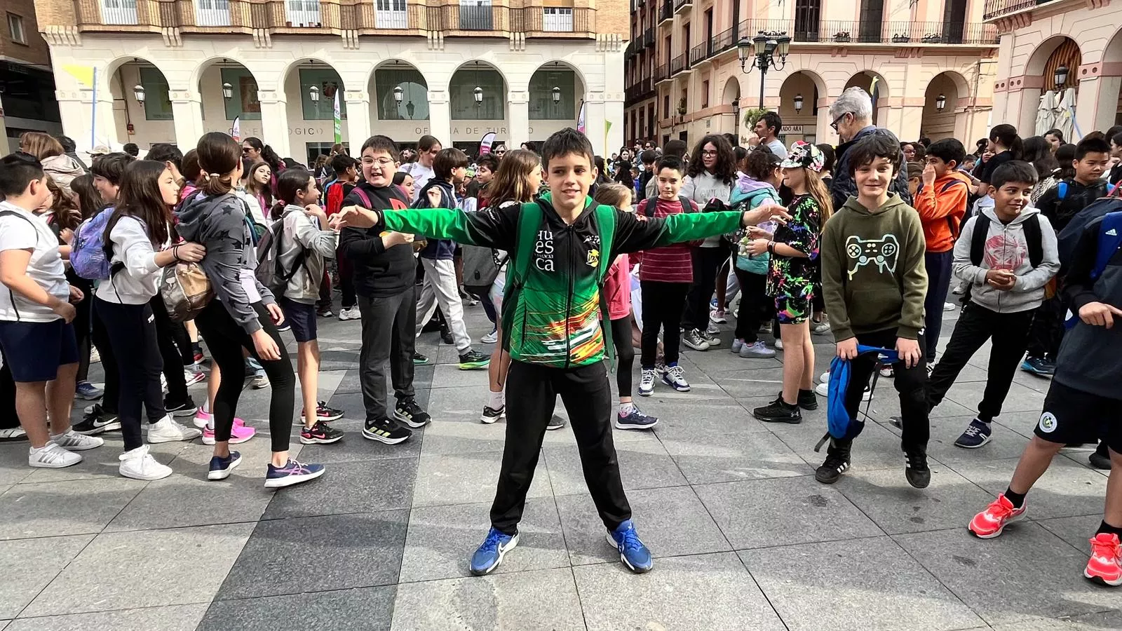 Mini Marcha Aspace en Huesca. Foto Mercedes Manterola