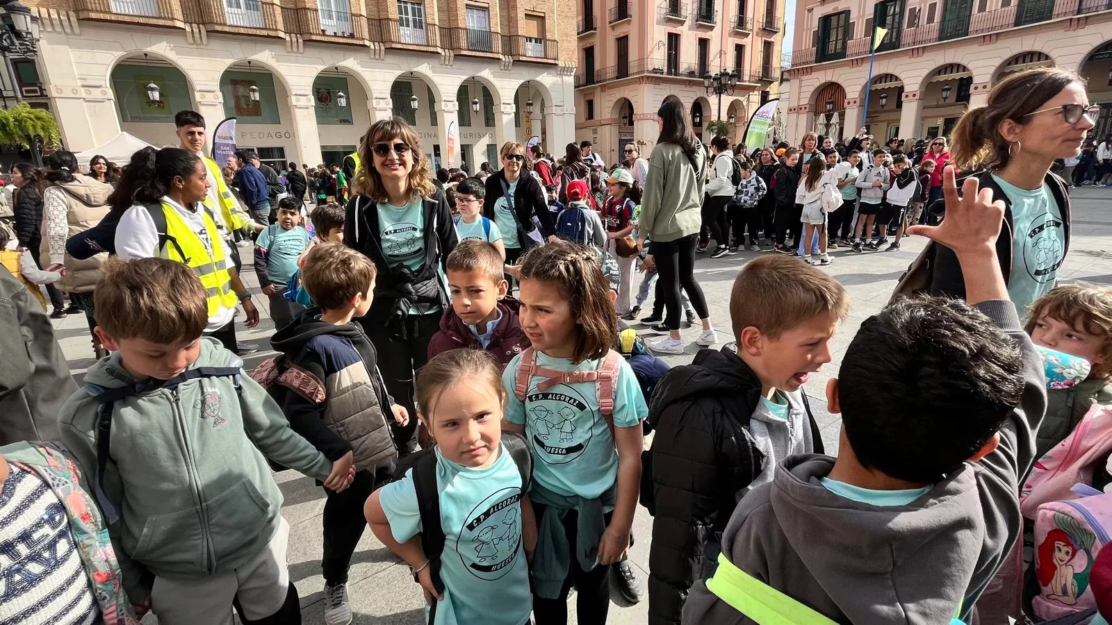 Mini Marcha Aspace en Huesca. Foto Mercedes Manterola