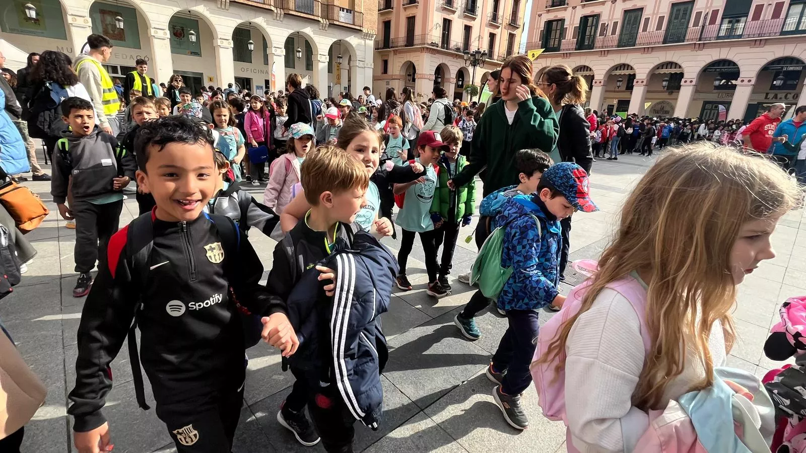 Mini Marcha Aspace en Huesca. Foto Mercedes Manterola