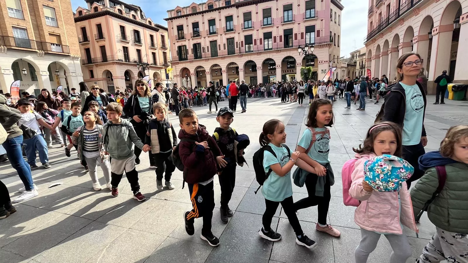 Mini Marcha Aspace en Huesca. Foto Mercedes Manterola