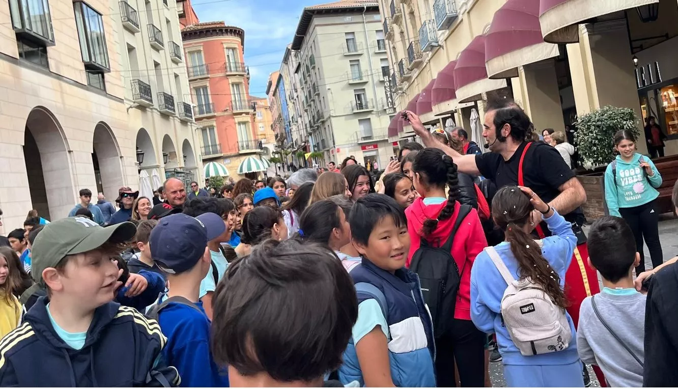 Mini Marcha Aspace en Huesca. Foto Mercedes Manterola