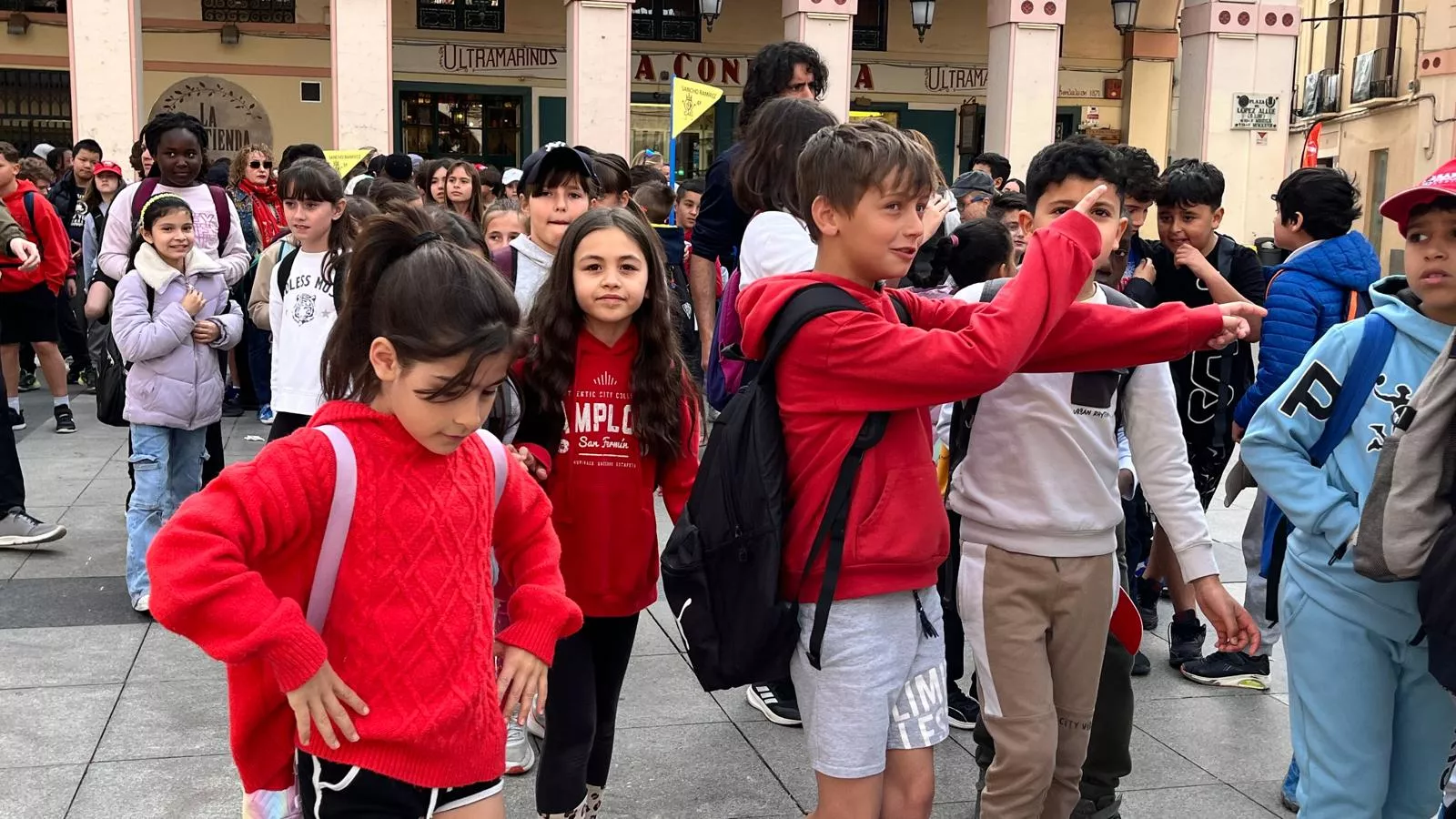 Mini Marcha Aspace en Huesca. Foto Mercedes Manterola