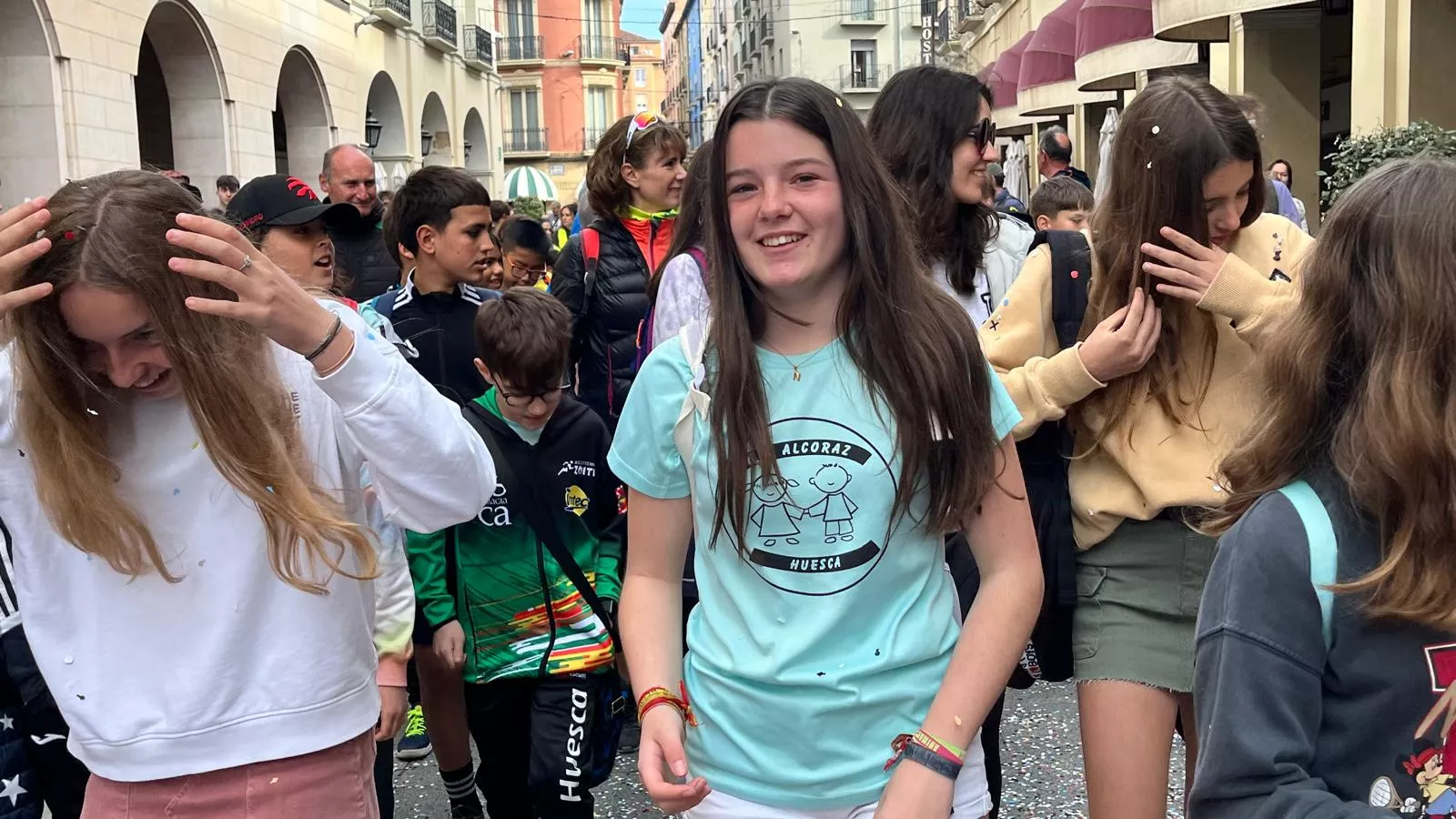 Mini Marcha Aspace en Huesca. Foto Mercedes Manterola