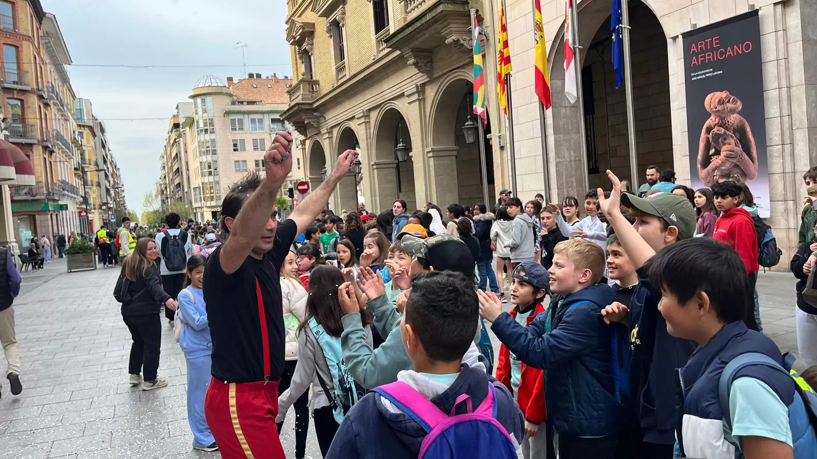 Mini Marcha Aspace en Huesca. Foto Mercedes Manterola