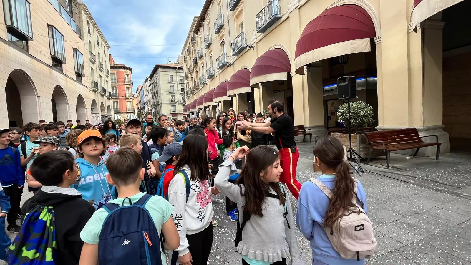 Mini Marcha Aspace en Huesca. Foto Mercedes Manterola