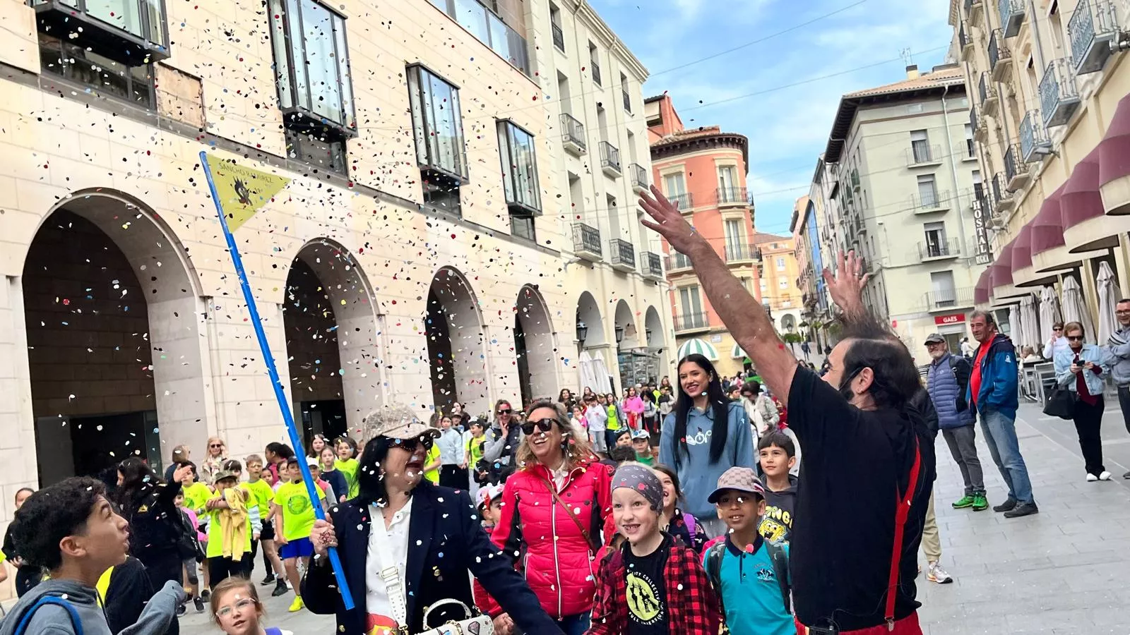 Mini Marcha Aspace en Huesca. Foto Mercedes Manterola