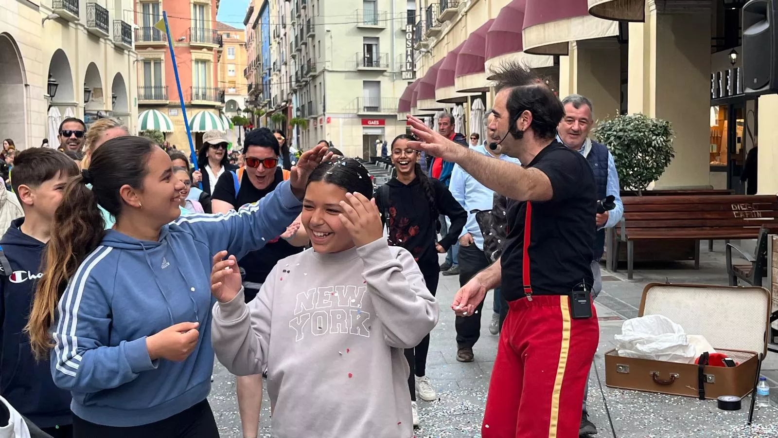 Mini Marcha Aspace en Huesca. Foto Mercedes Manterola