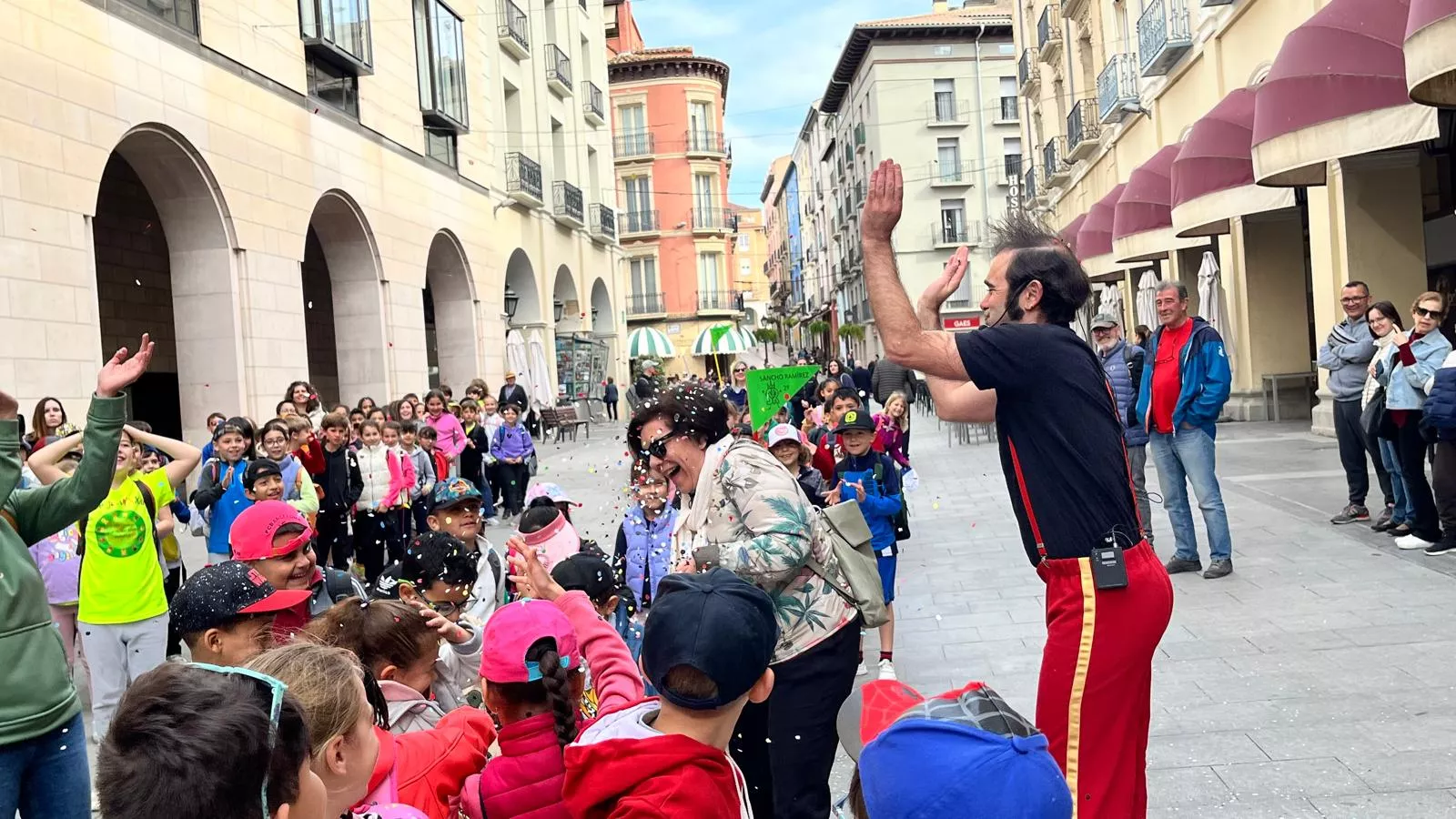 Mini Marcha Aspace en Huesca. Foto Mercedes Manterola