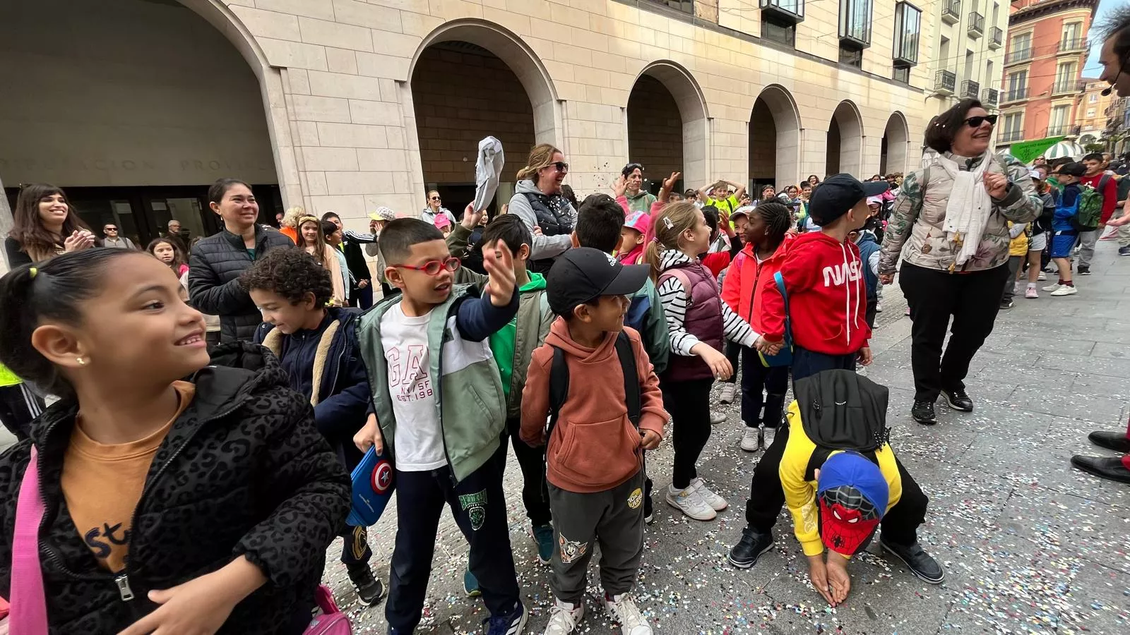 Mini Marcha Aspace en Huesca. Foto Mercedes Manterola