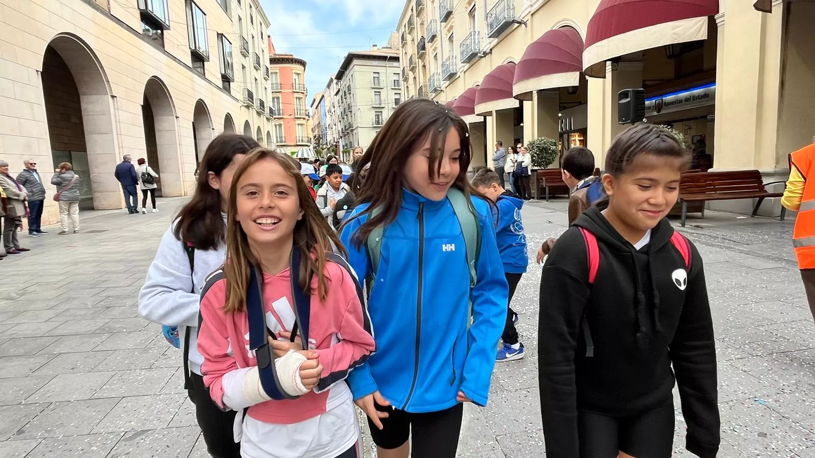 Mini Marcha Aspace en Huesca. Foto Mercedes Manterola