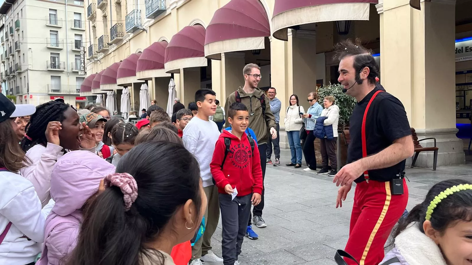 Mini Marcha Aspace en Huesca. Foto Mercedes Manterola