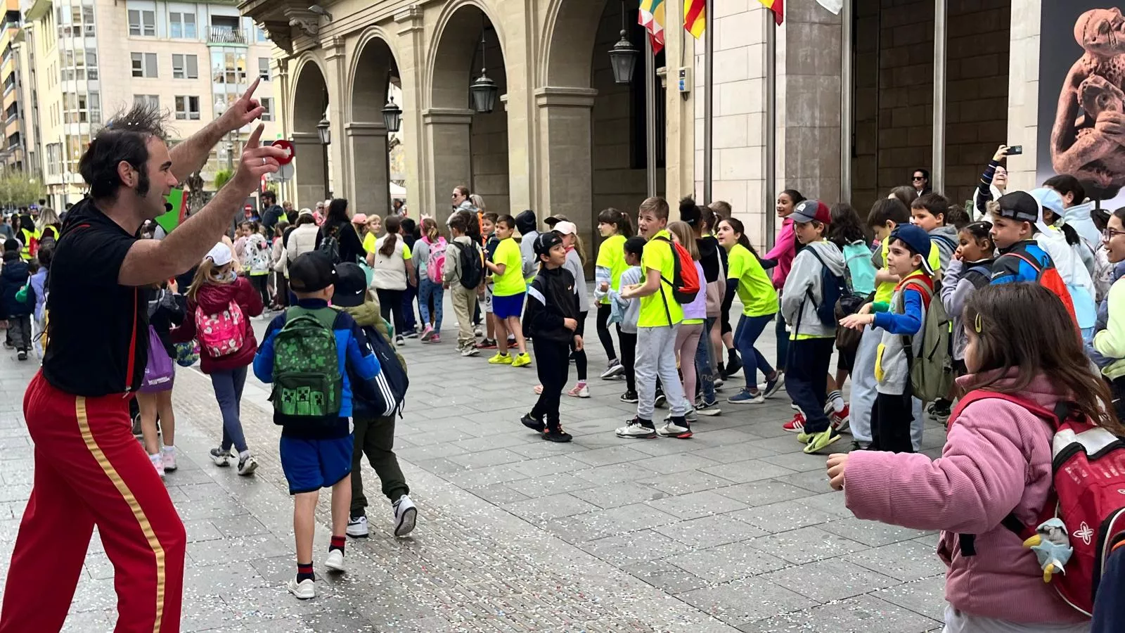 Mini Marcha Aspace en Huesca. Foto Mercedes Manterola