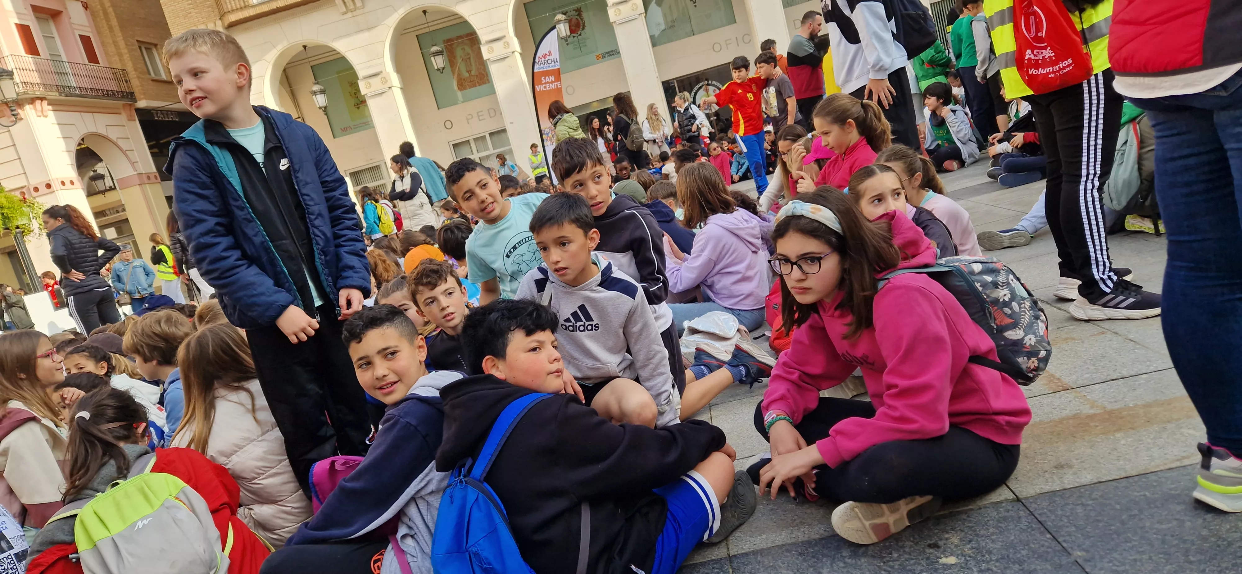 Mini Marcha Aspace Huesca 2025. Foto Myriam Martínez