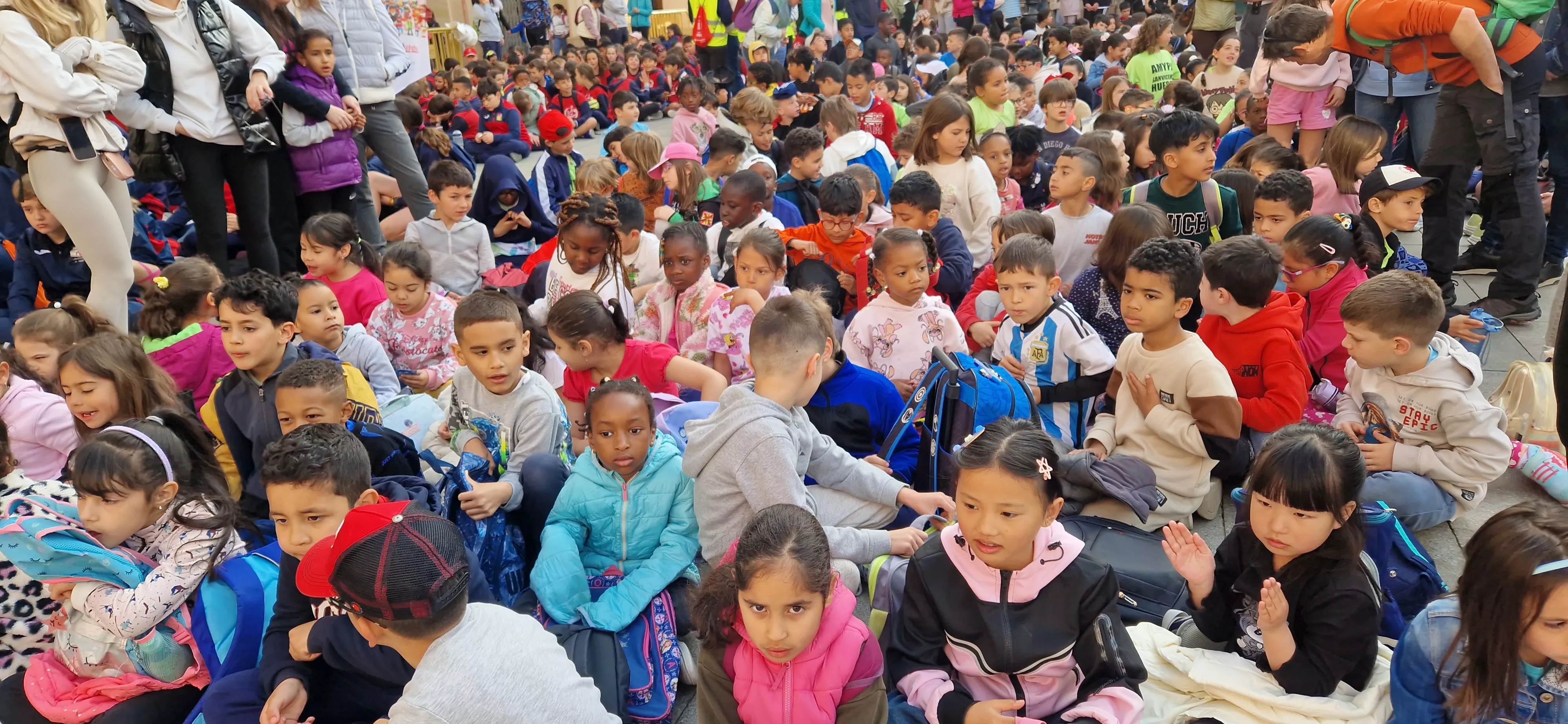 Mini Marcha Aspace Huesca 2025. Foto Myriam Martínez