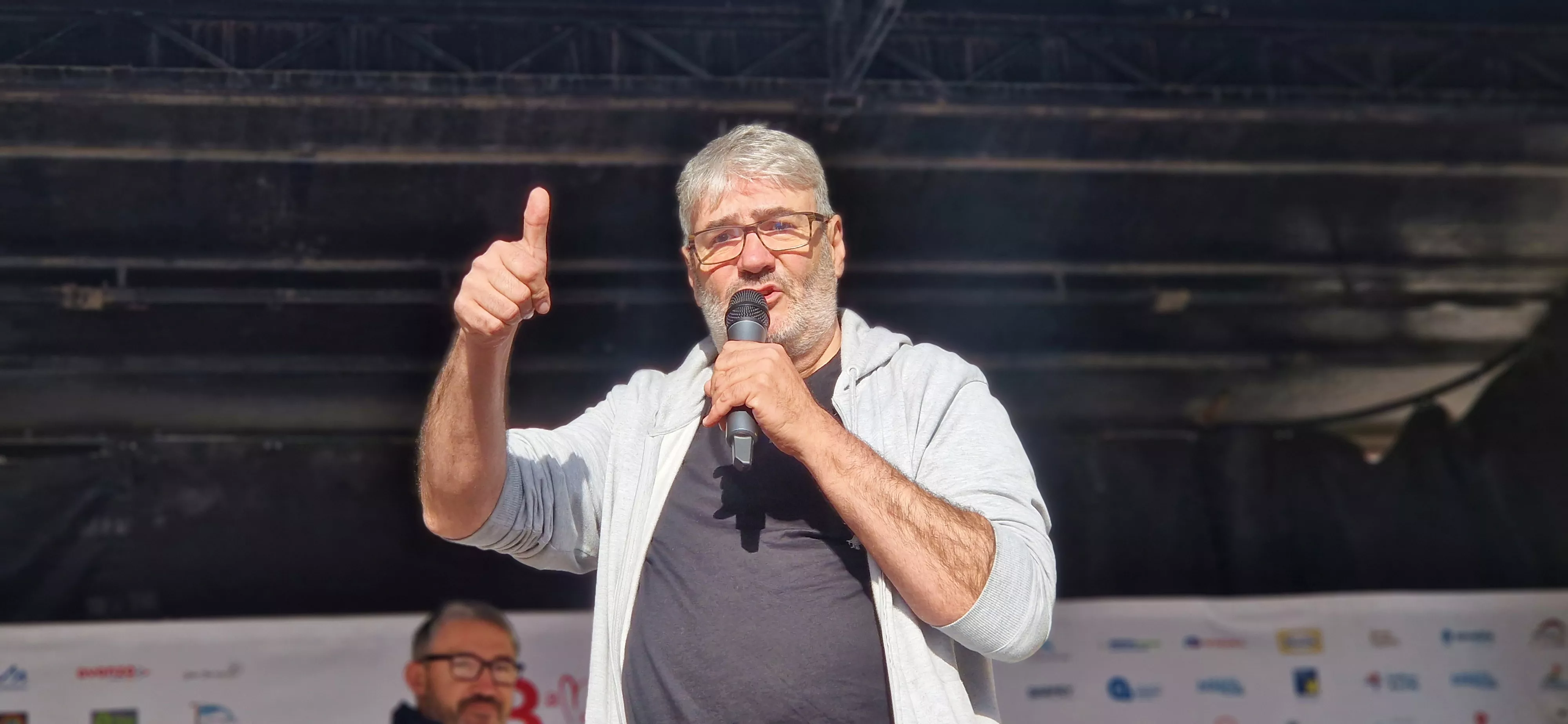 Kike Lera. Mini Marcha Aspace Huesca 2025. Foto Myriam Martínez