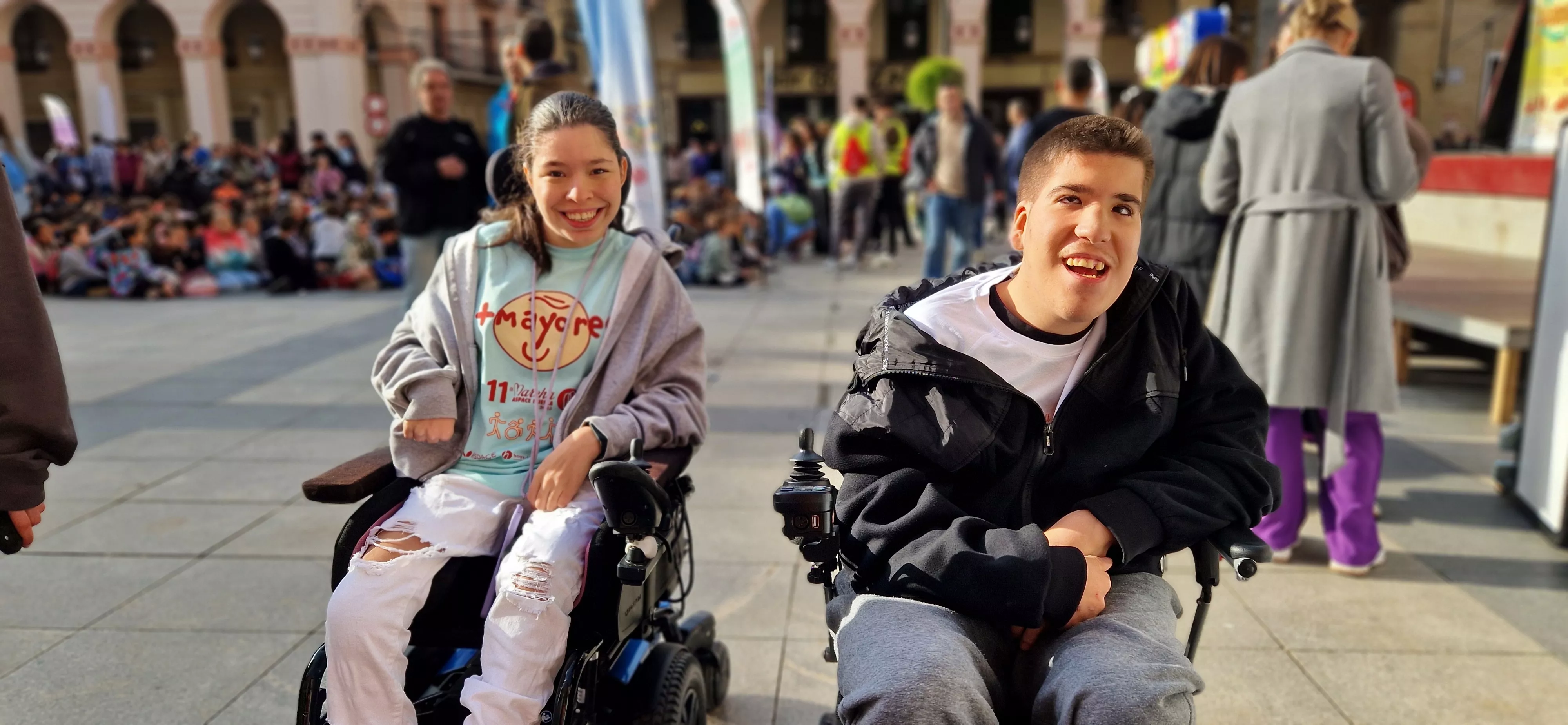 Mini Marcha Aspace Huesca 2025. Foto Myriam Martínez