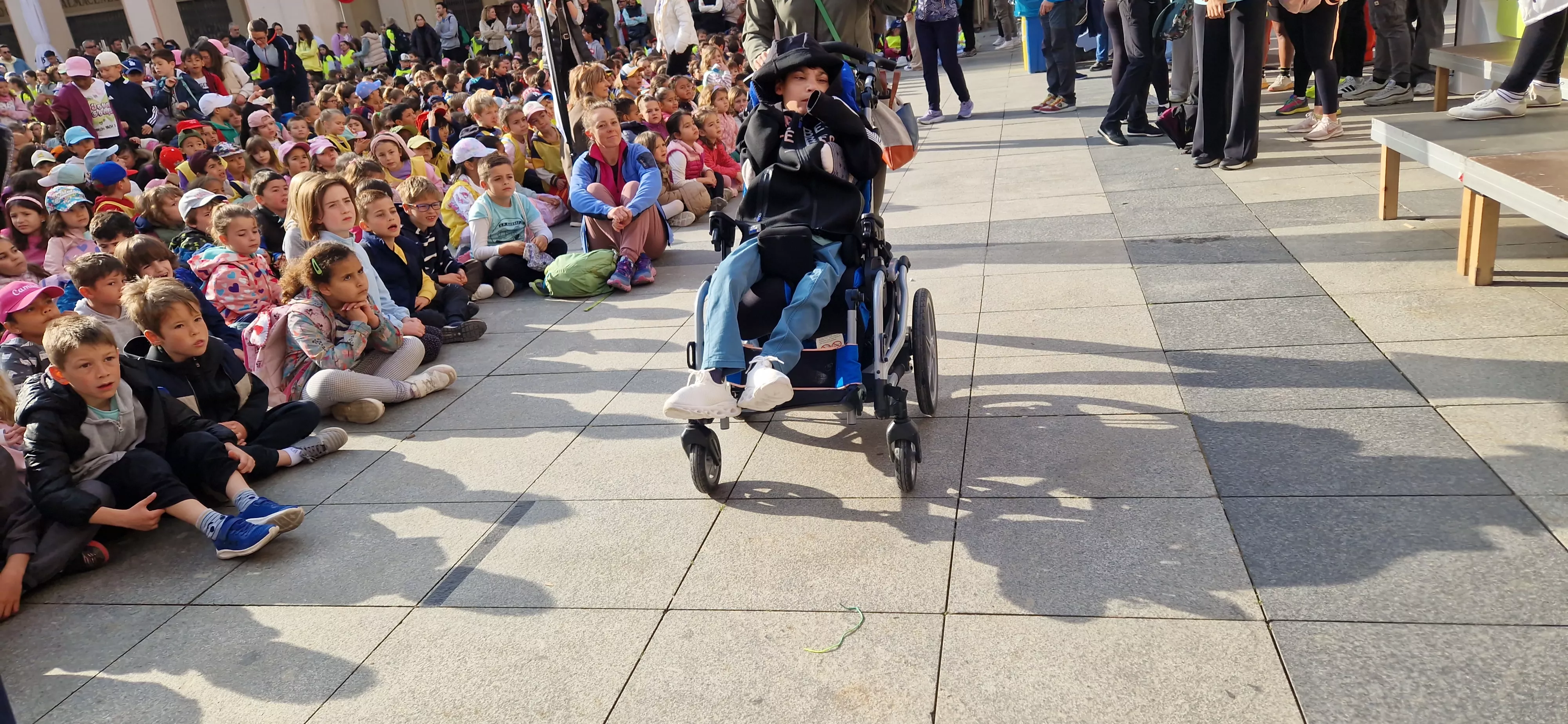 Mini Marcha Aspace Huesca 2025. Foto Myriam Martínez