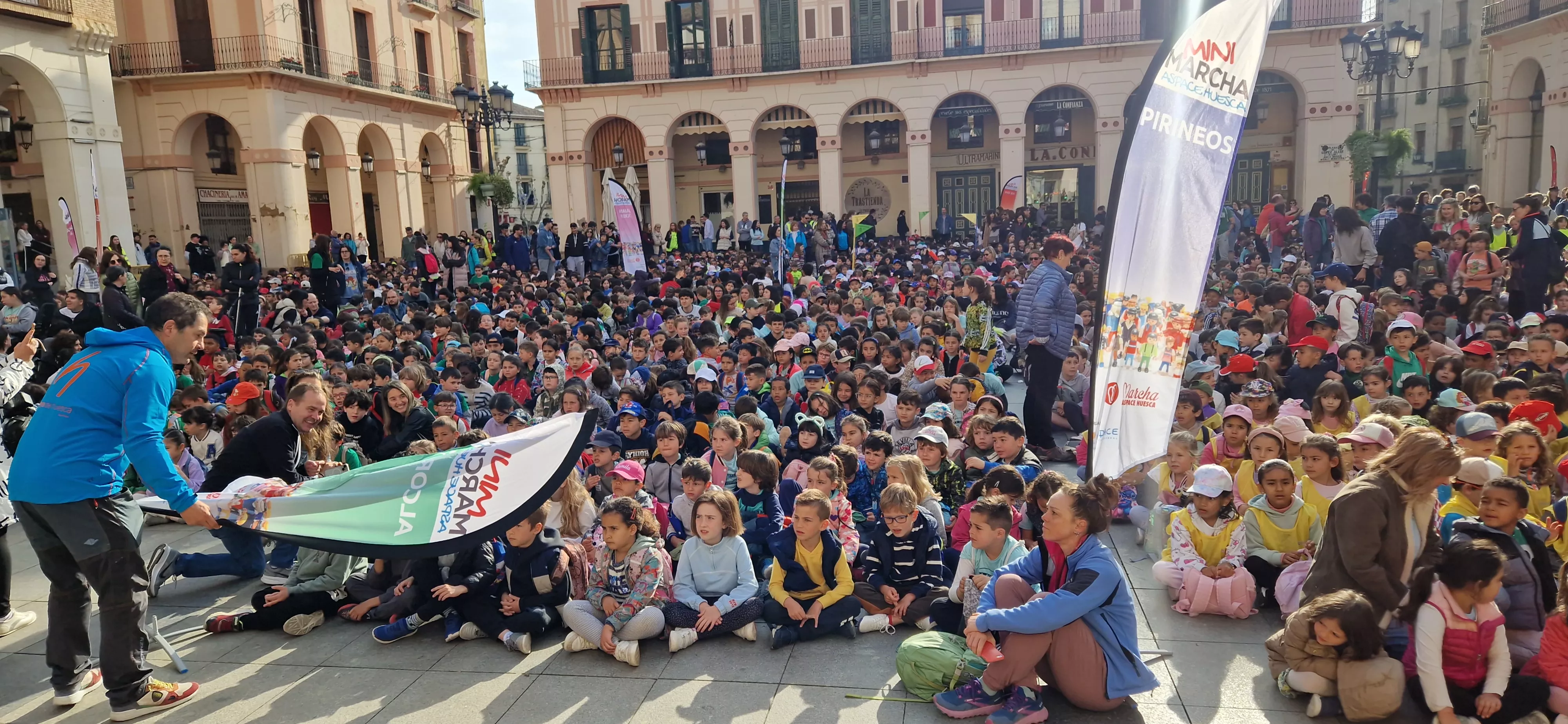 Mini Marcha Aspace Huesca 2025. Foto Myriam Martínez