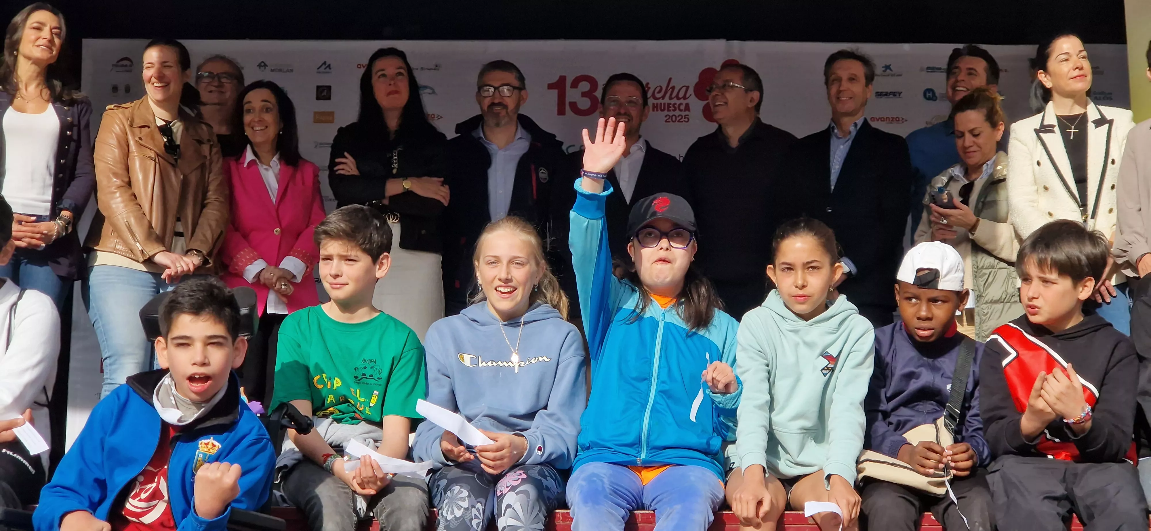 Mini Marcha Aspace Huesca 2025. Foto Myriam Martínez