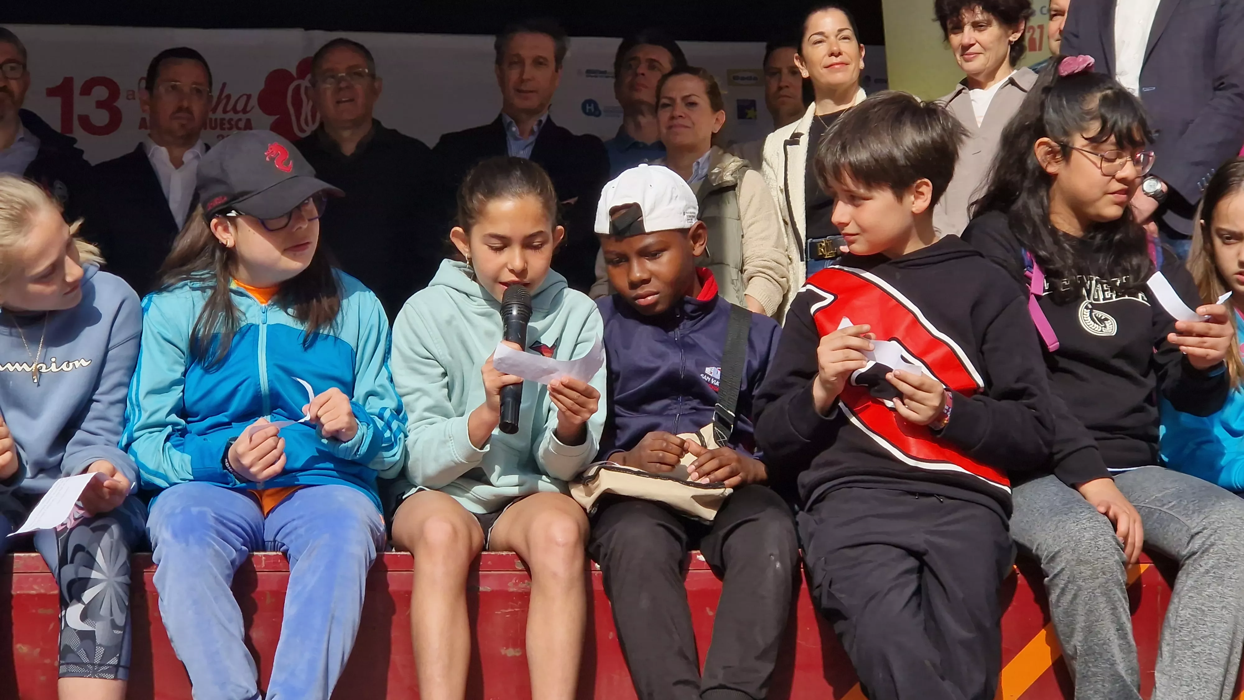 Mini Marcha Aspace Huesca 2025. Foto Myriam Martínez