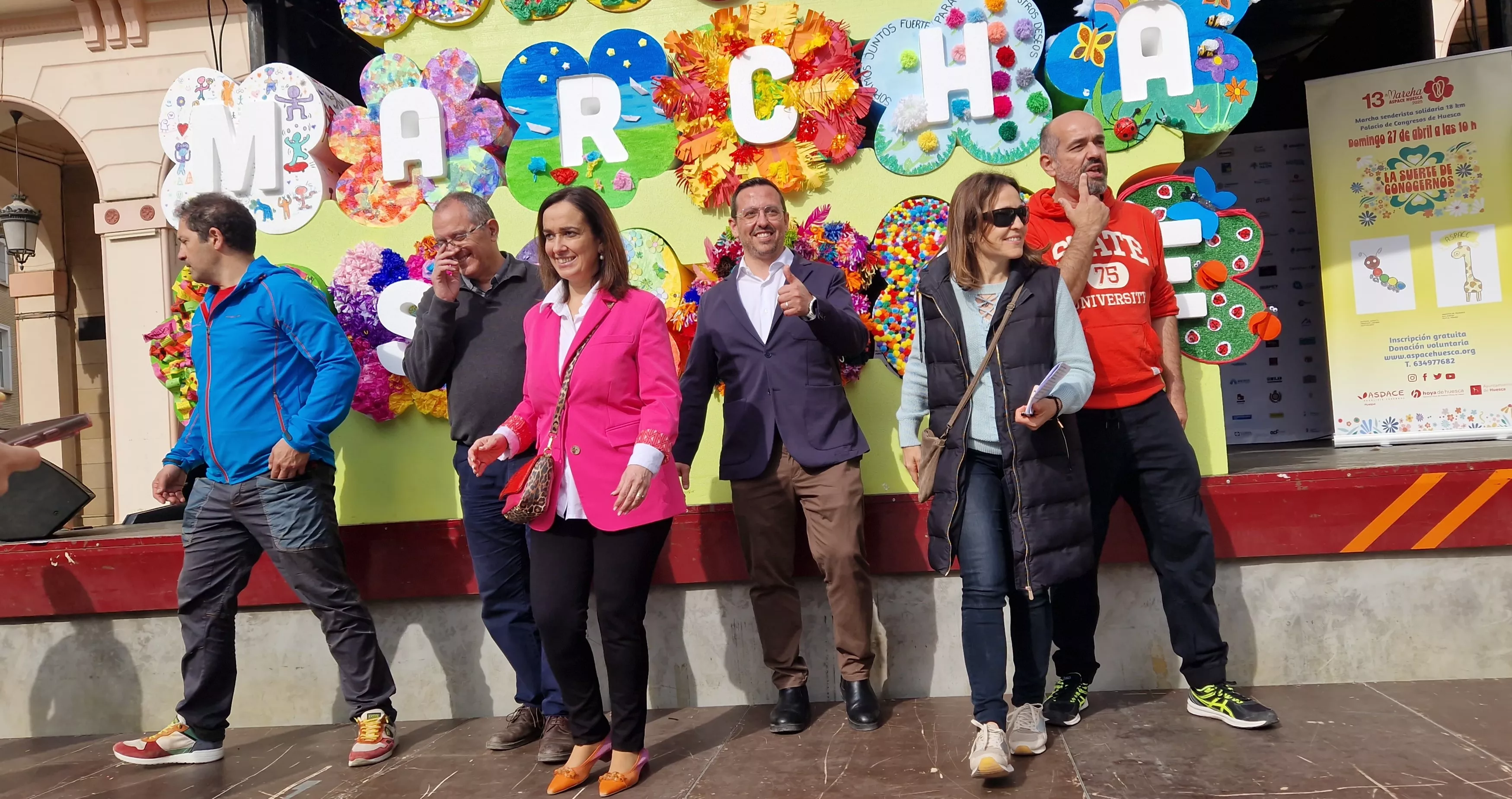 Mini Marcha Aspace Huesca 2025. Foto Myriam Martínez
