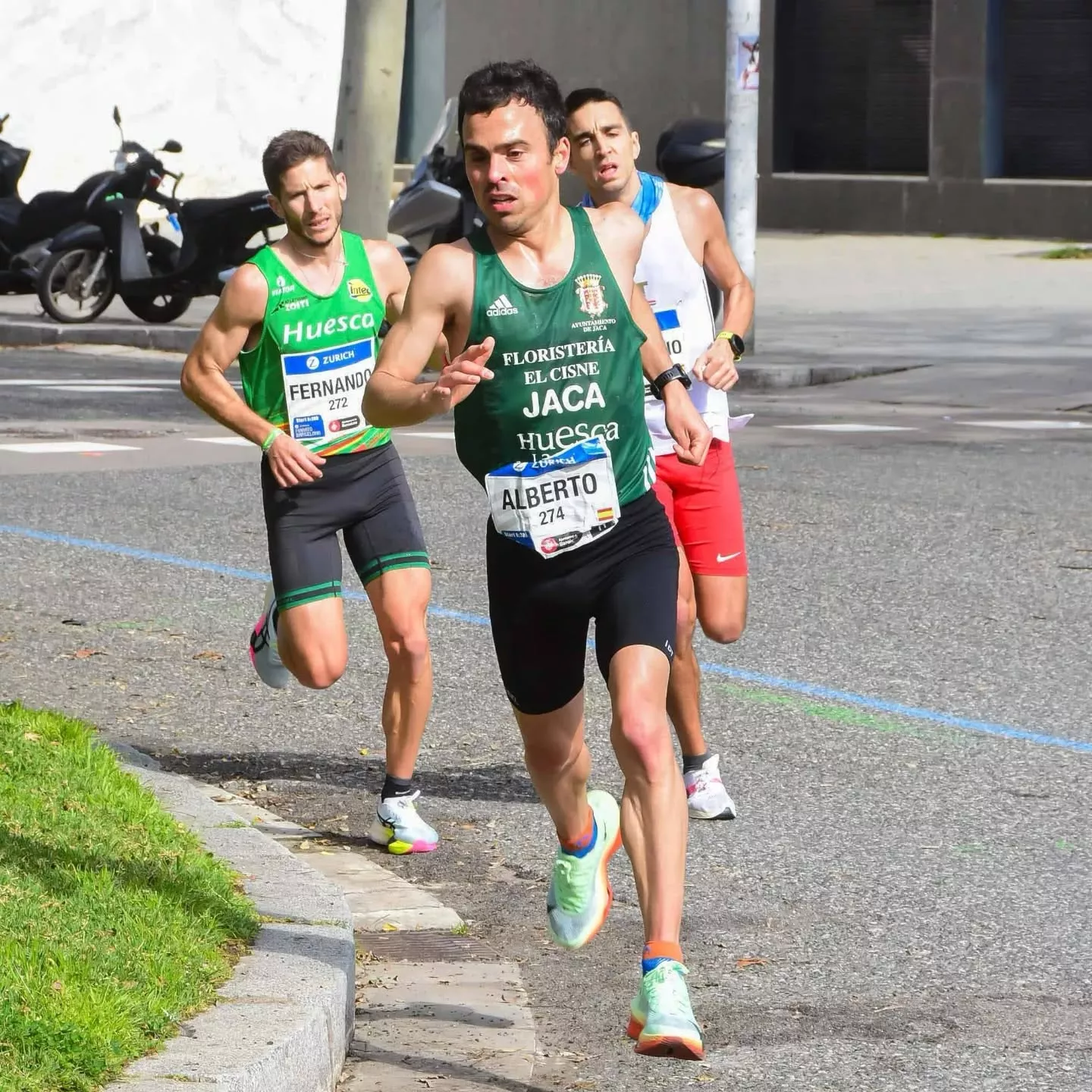 Alberto Puyuelo en una competición. Alberto Puyuelo en una competición.