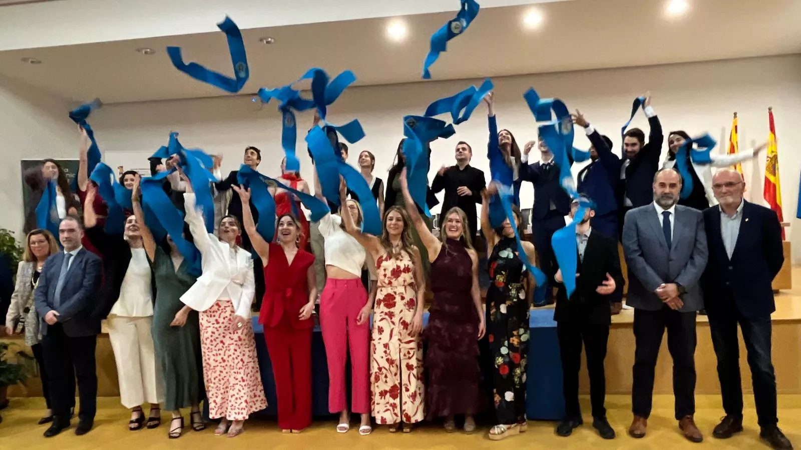 Ceremonia de graduación de la Escuela Politécnica Superior de Huesca. Foto Mercedes Manterola