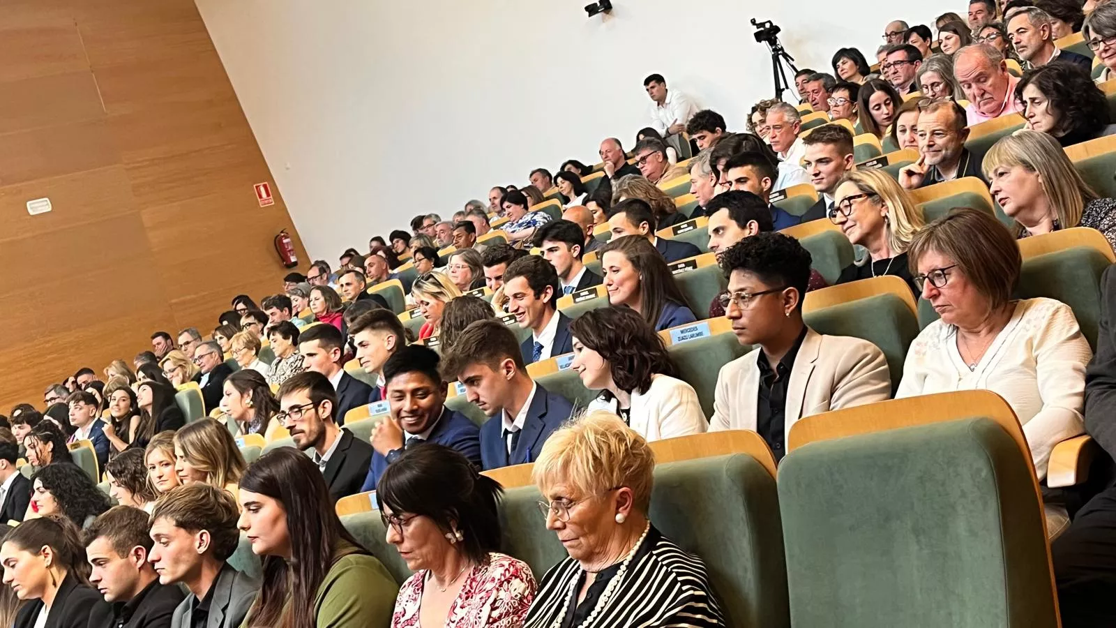 Ceremonia de graduación de la Escuela Politécnica Superior de Huesca. Foto Mercedes Manterola