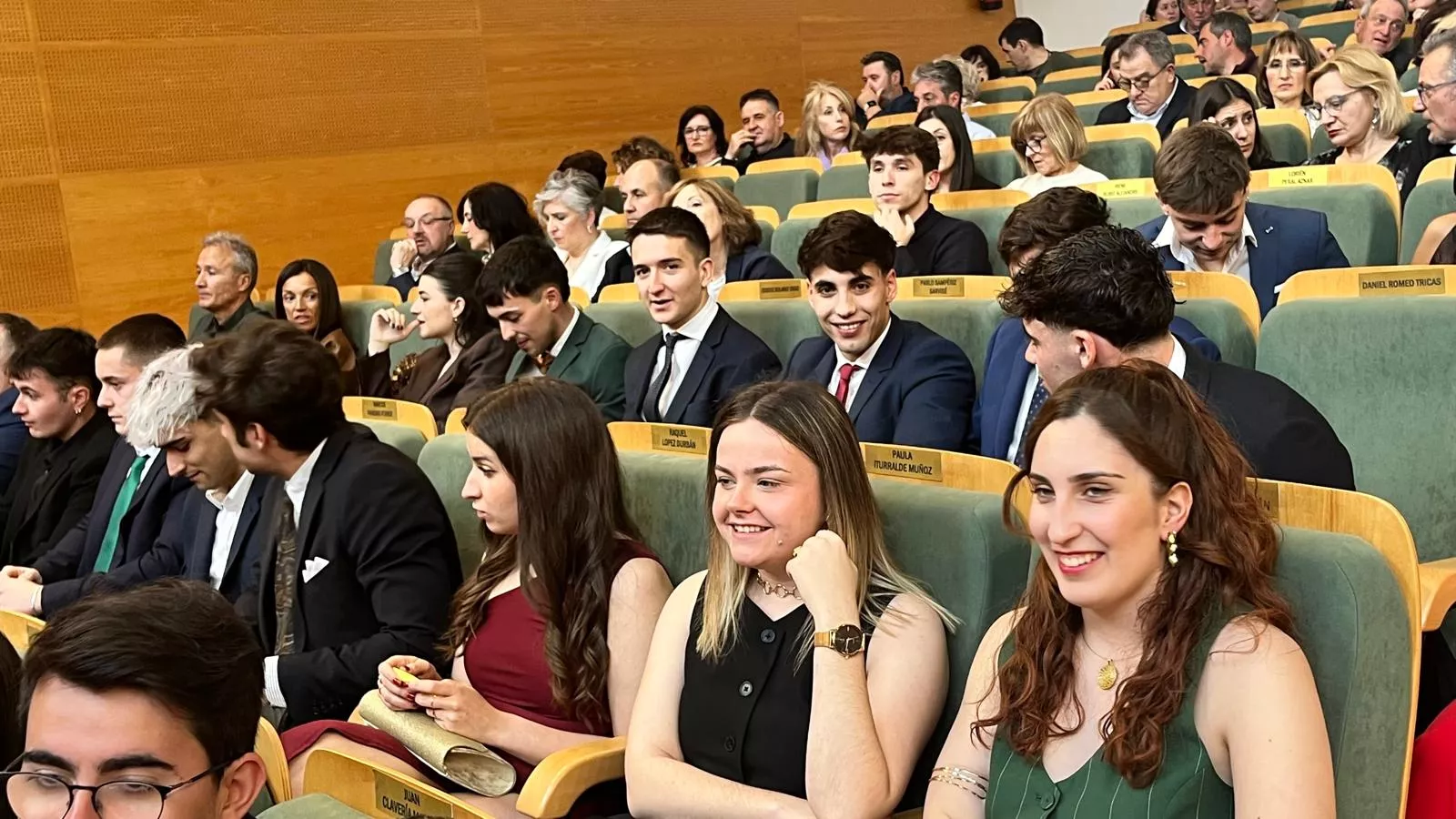 Ceremonia de graduación de la Escuela Politécnica Superior de Huesca. Foto Mercedes Manterola