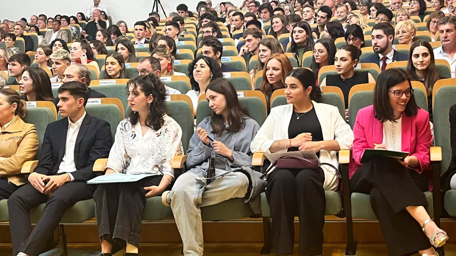 Ceremonia de graduación de la Escuela Politécnica Superior de Huesca. Foto Mercedes Manterola