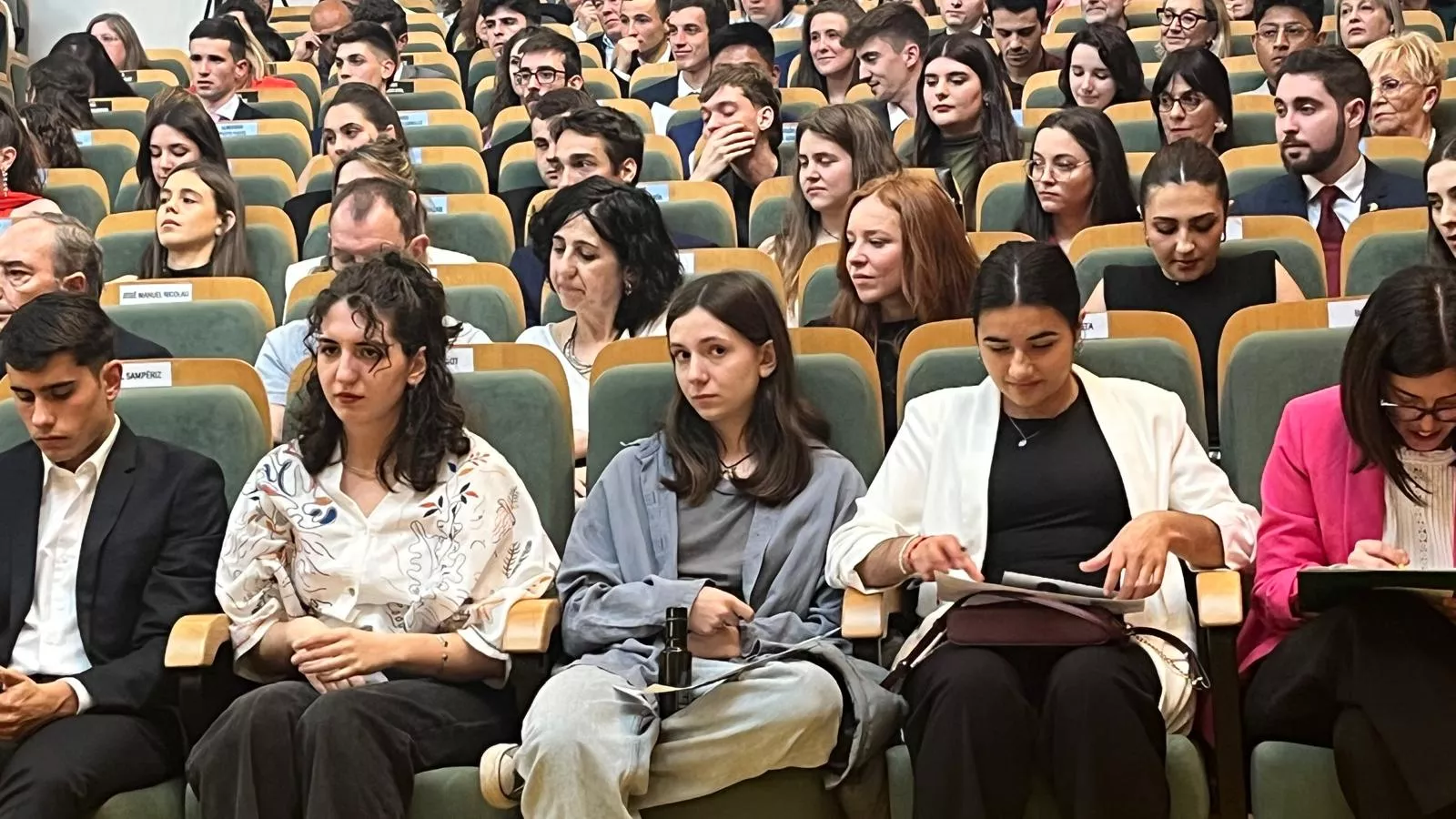 Ceremonia de graduación de la Escuela Politécnica Superior de Huesca. Foto Mercedes Manterola
