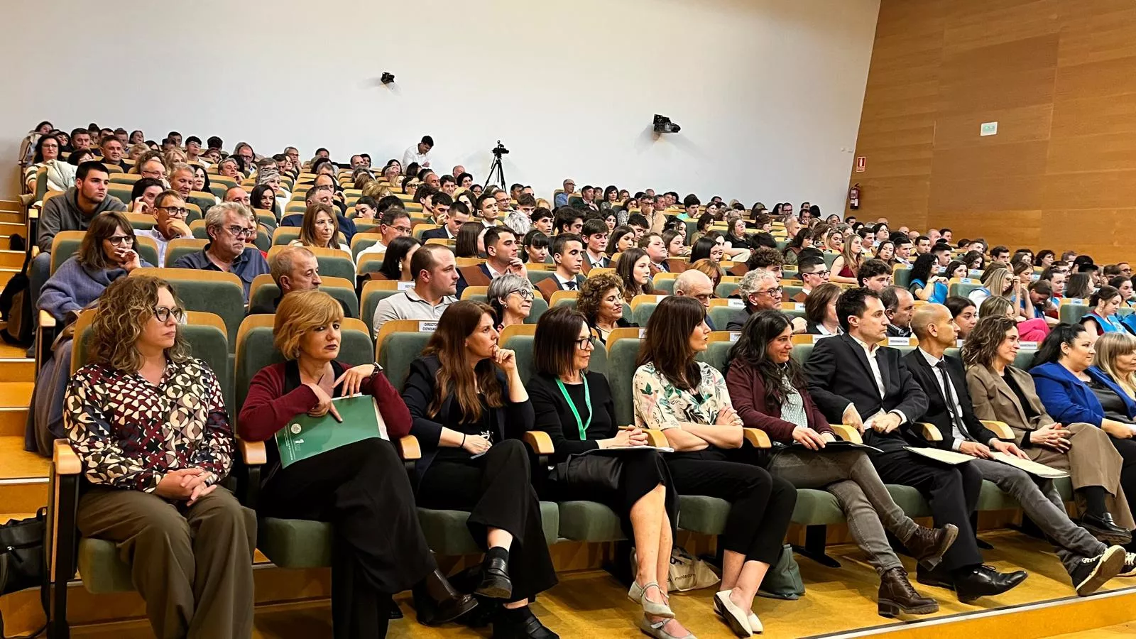 Ceremonia de graduación de la Escuela Politécnica Superior de Huesca. Foto Mercedes Manterola