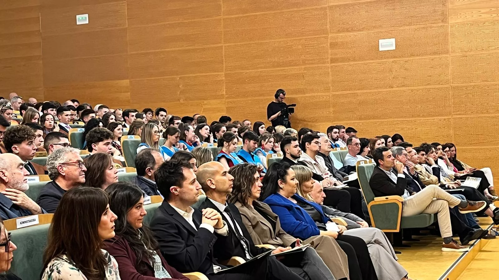 Ceremonia de graduación de la Escuela Politécnica Superior de Huesca. Foto Mercedes Manterola