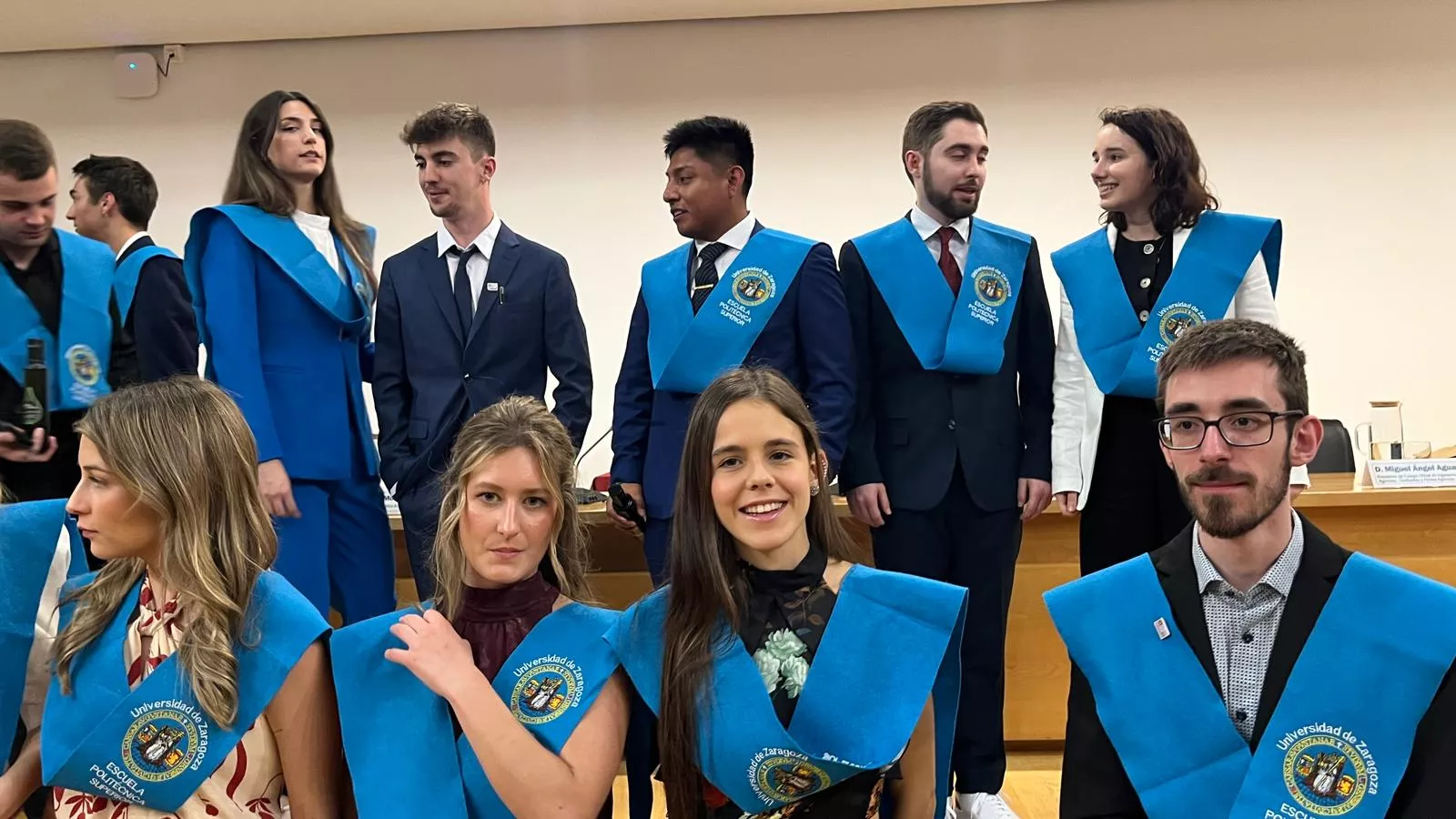 Ceremonia de graduación de la Escuela Politécnica Superior de Huesca. Foto Mercedes Manterola