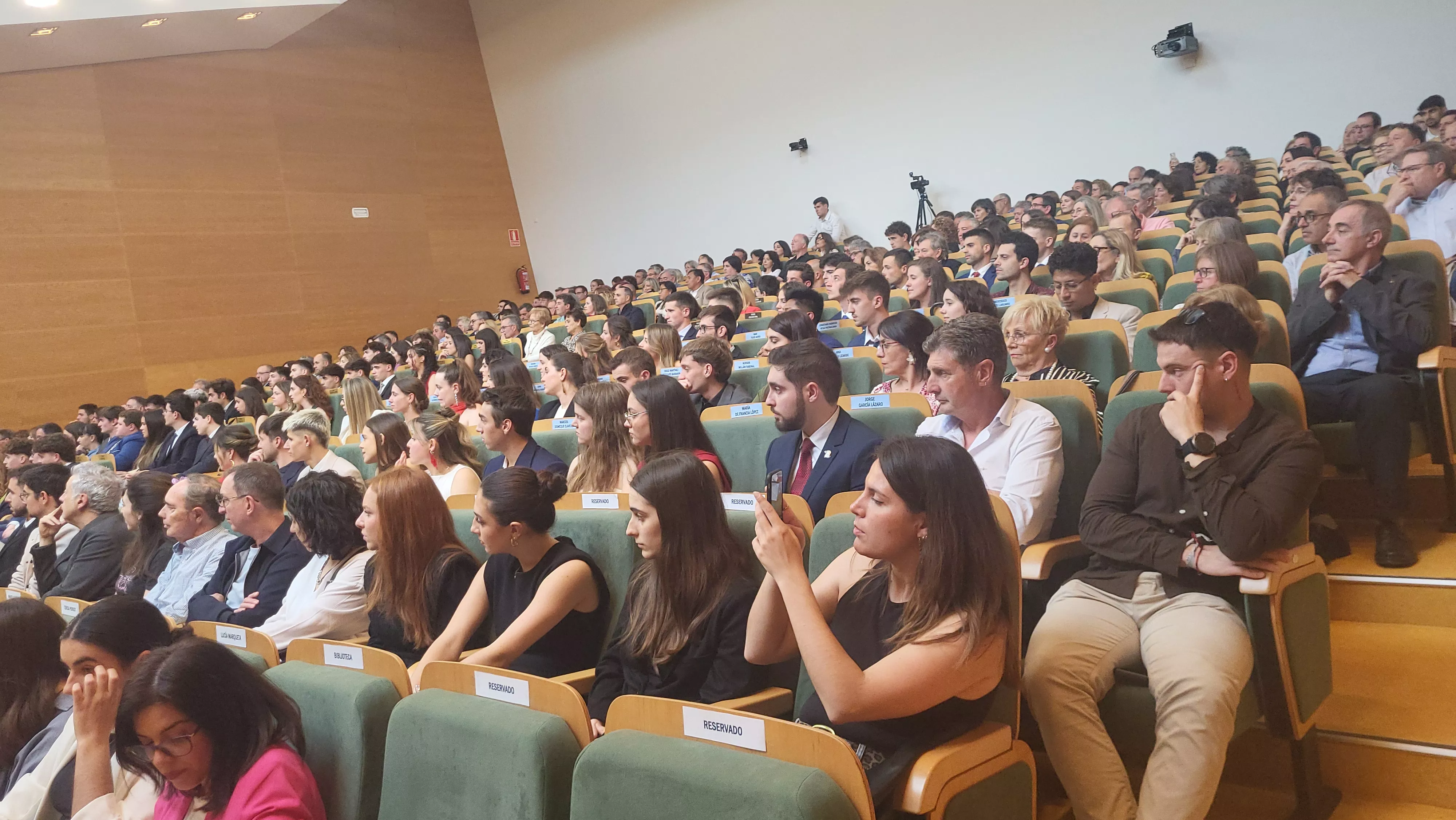 Ceremonia de graduación de la Escuela Politécnica Superior de Huesca. Foto Mercedes Manterola