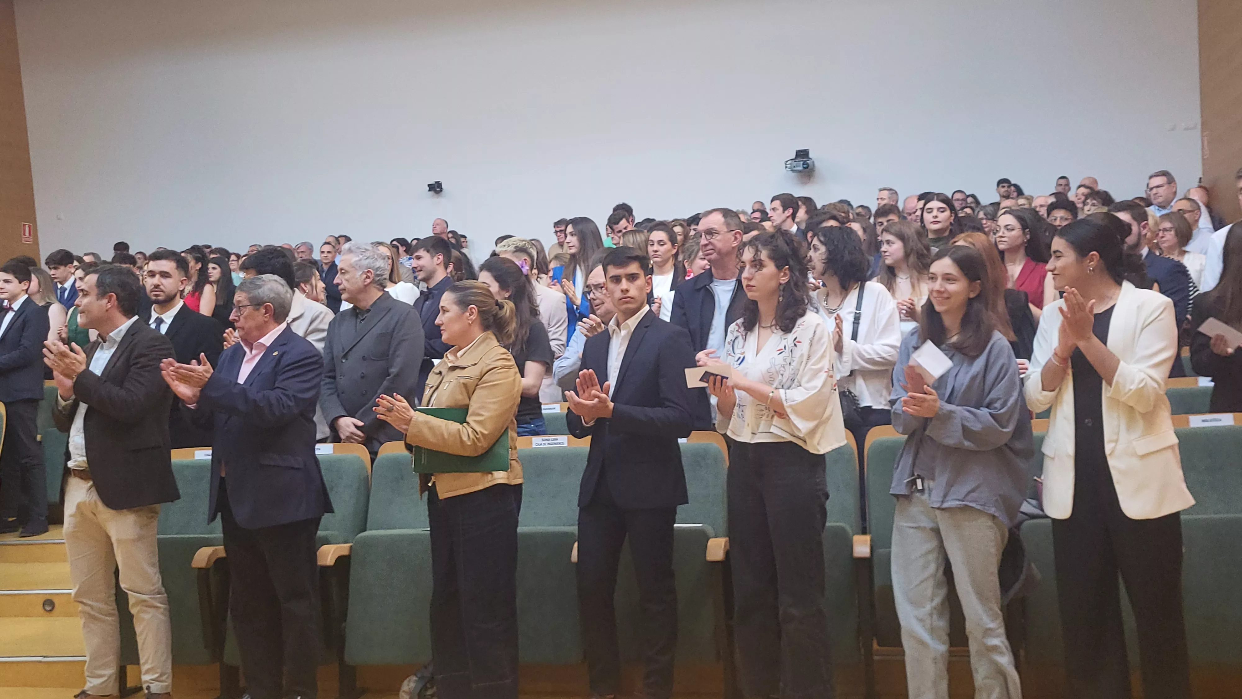 Ceremonia de graduación de la Escuela Politécnica Superior de Huesca. Foto Mercedes Manterola