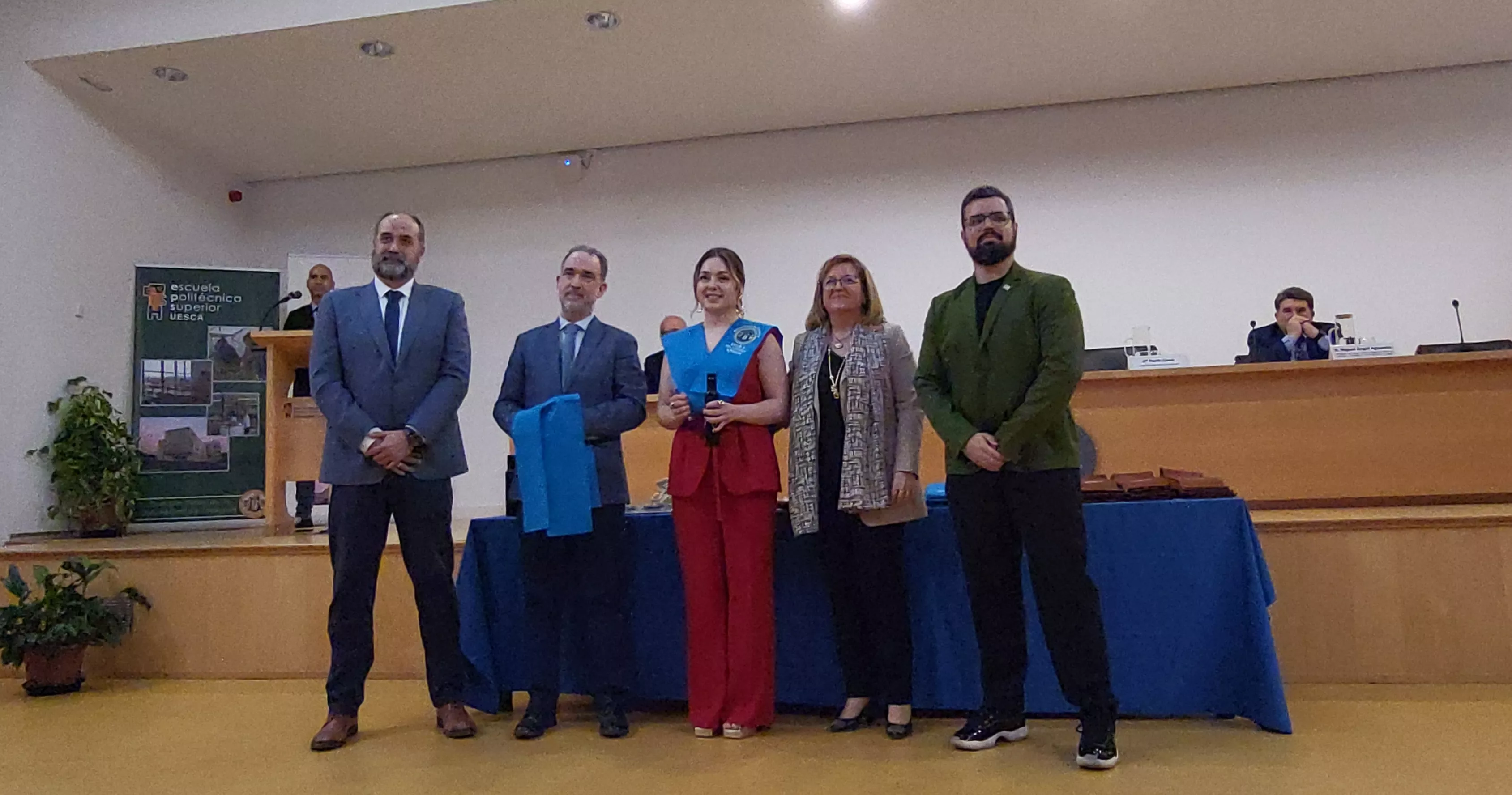Ceremonia de graduación de la Escuela Politécnica Superior de Huesca. Foto Mercedes Manterola
