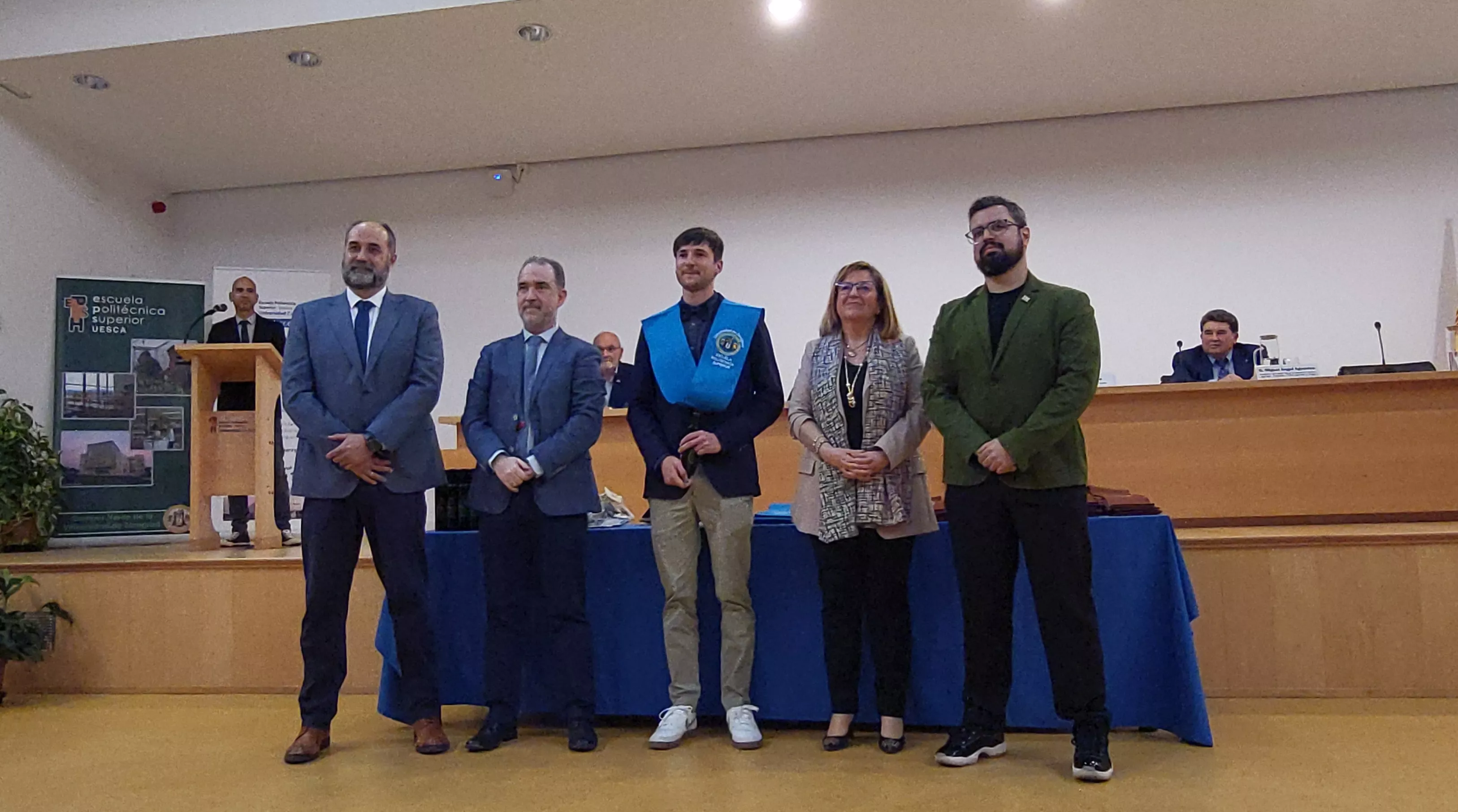 Ceremonia de graduación de la Escuela Politécnica Superior de Huesca. Foto Mercedes Manterola