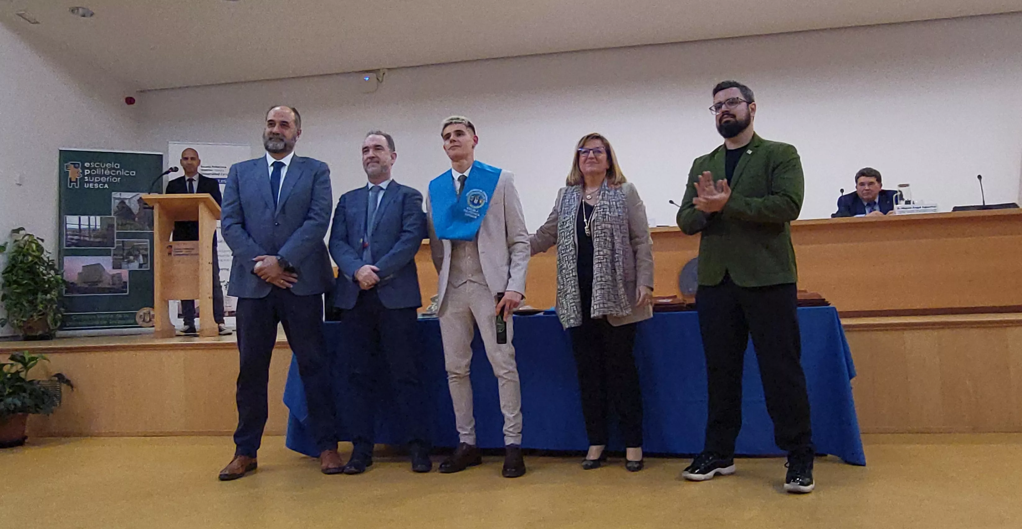 Ceremonia de graduación de la Escuela Politécnica Superior de Huesca. Foto Mercedes Manterola