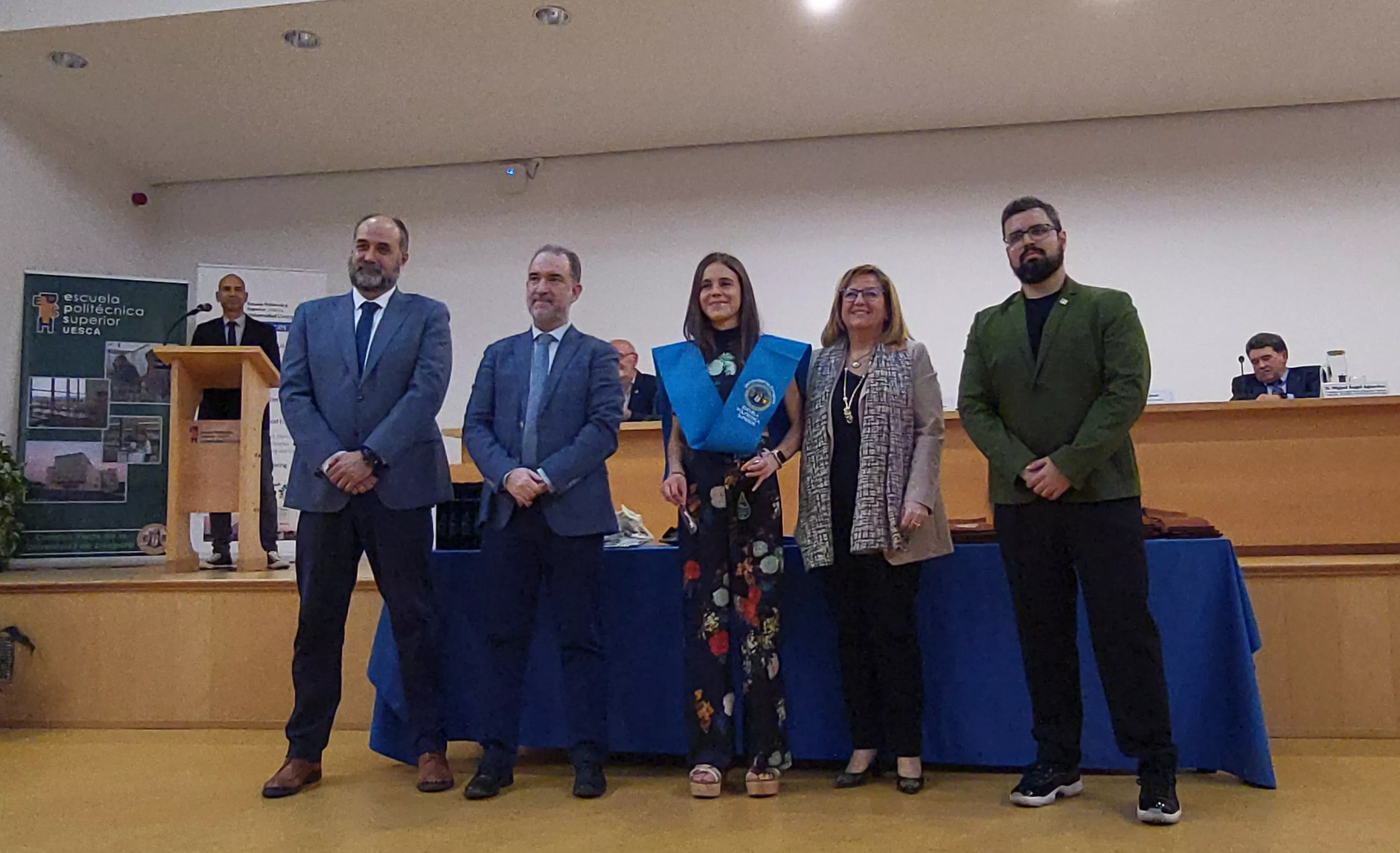 Ceremonia de graduación de la Escuela Politécnica Superior de Huesca. Foto Mercedes Manterola