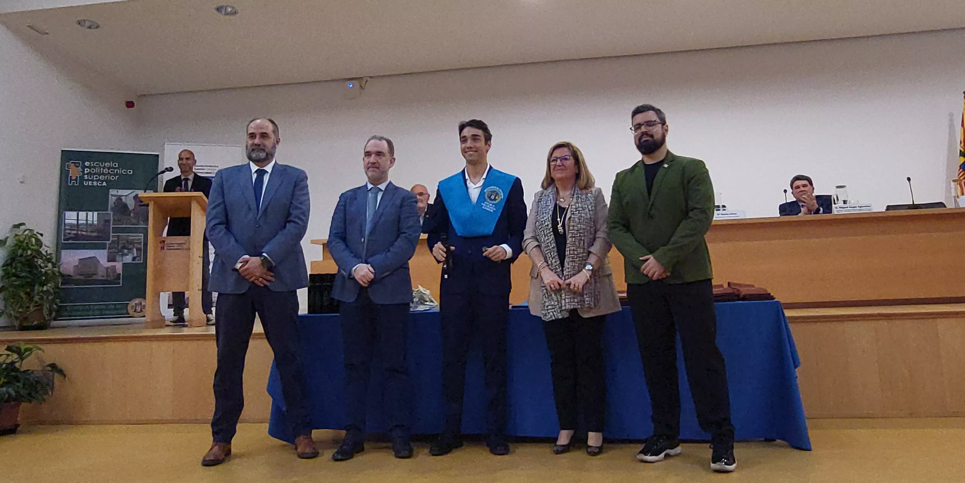 Ceremonia de graduación de la Escuela Politécnica Superior de Huesca. Foto Mercedes Manterola