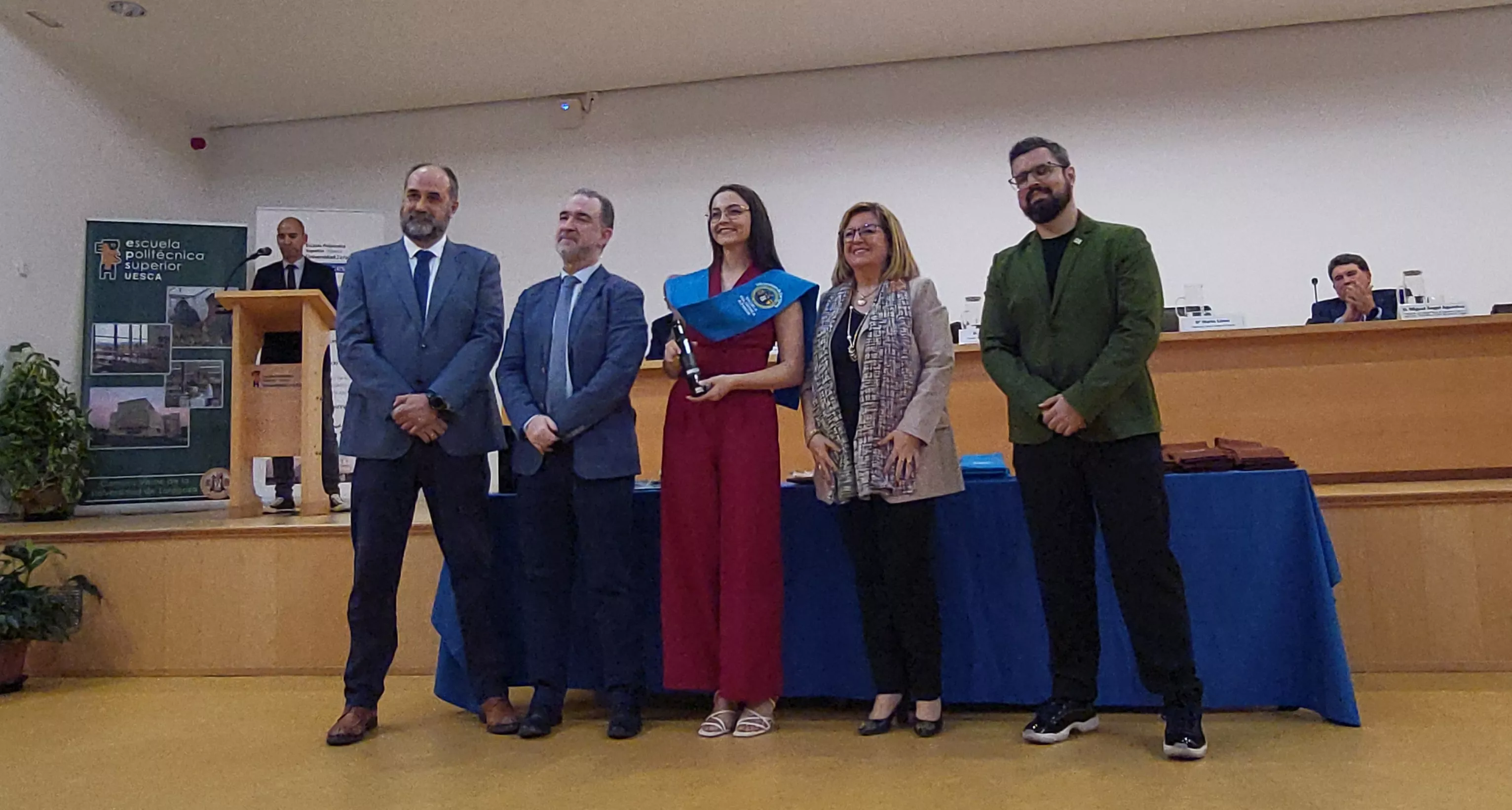 Ceremonia de graduación de la Escuela Politécnica Superior de Huesca. Foto Mercedes Manterola