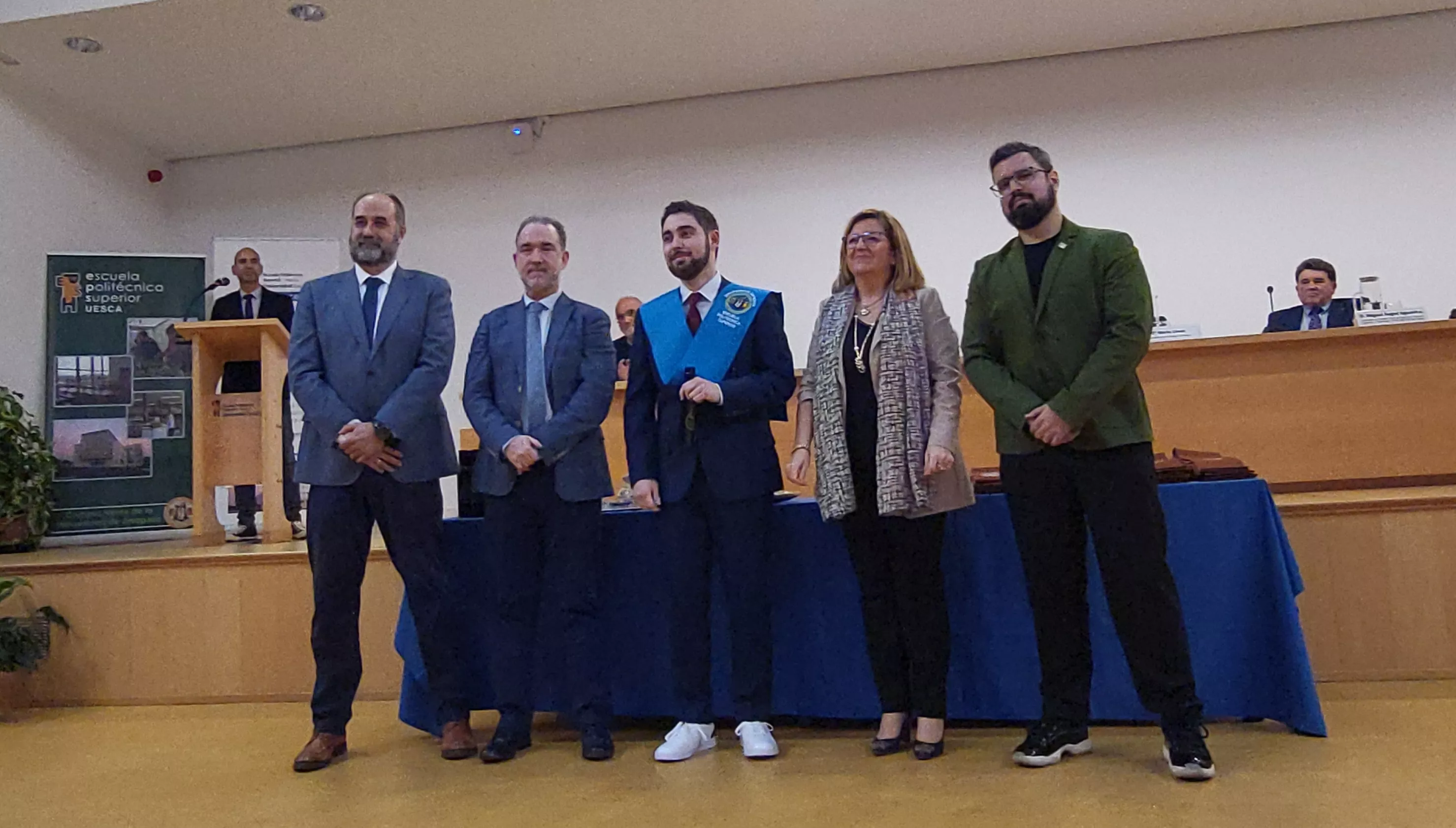Ceremonia de graduación de la Escuela Politécnica Superior de Huesca. Foto Mercedes Manterola