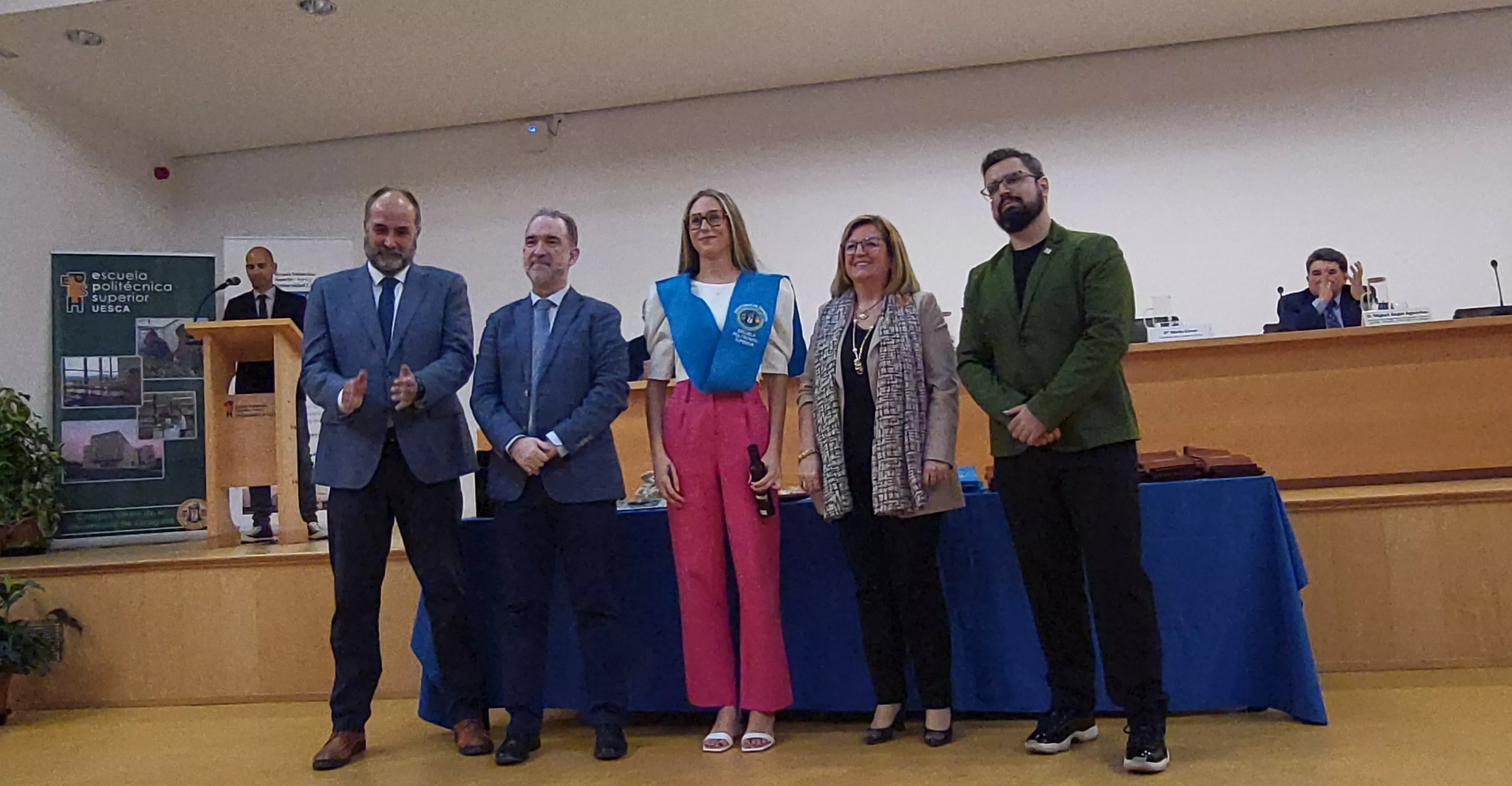 Ceremonia de graduación de la Escuela Politécnica Superior de Huesca. Foto Mercedes Manterola