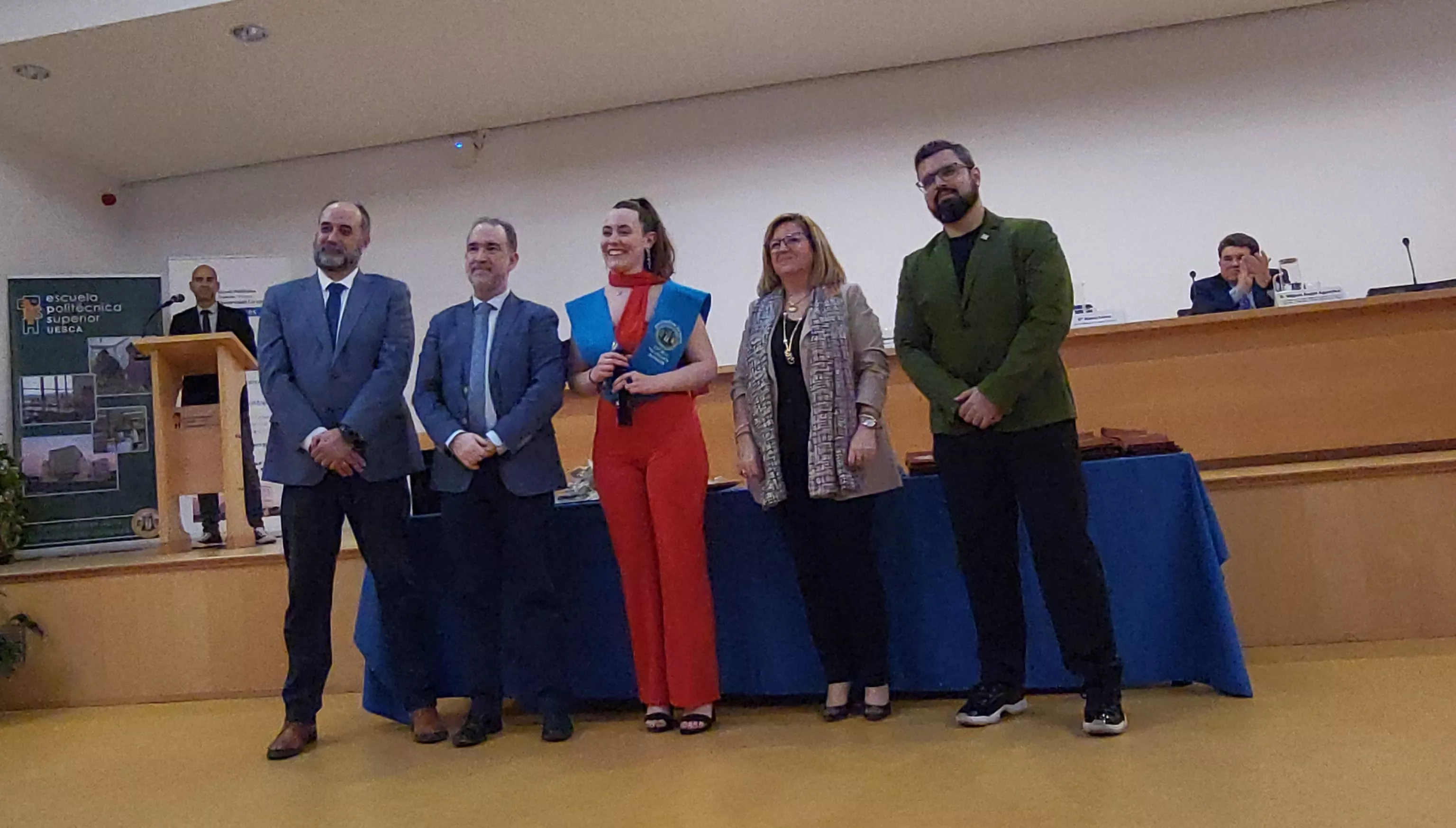 Ceremonia de graduación de la Escuela Politécnica Superior de Huesca. Foto Mercedes Manterola