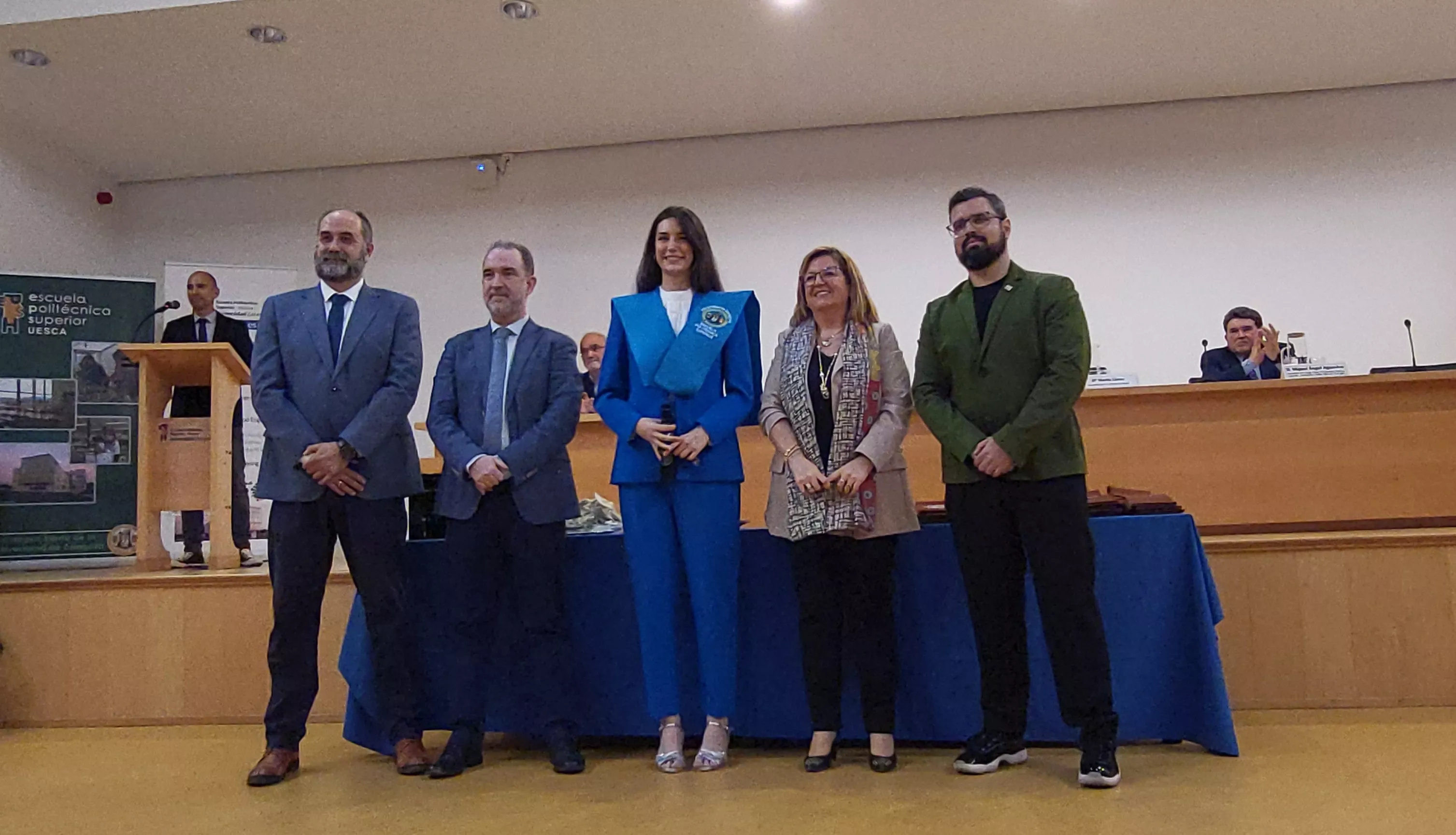 Ceremonia de graduación de la Escuela Politécnica Superior de Huesca. Foto Mercedes Manterola