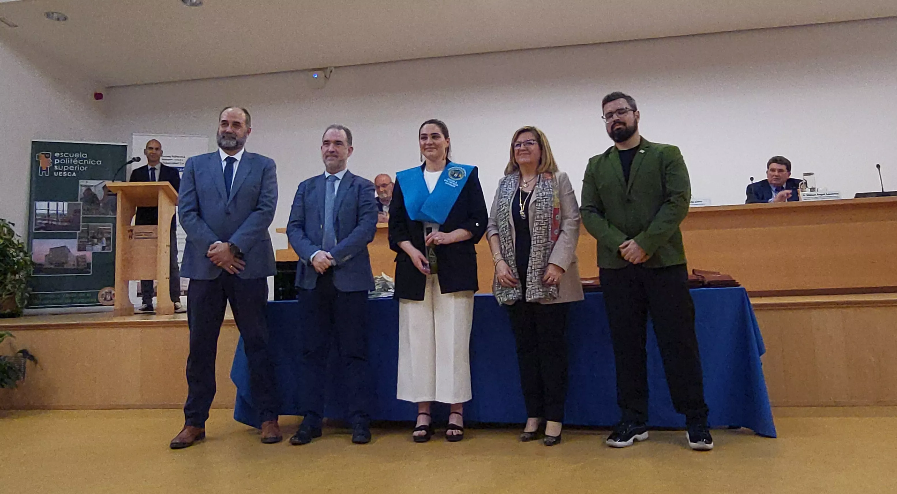 Ceremonia de graduación de la Escuela Politécnica Superior de Huesca. Foto Mercedes Manterola